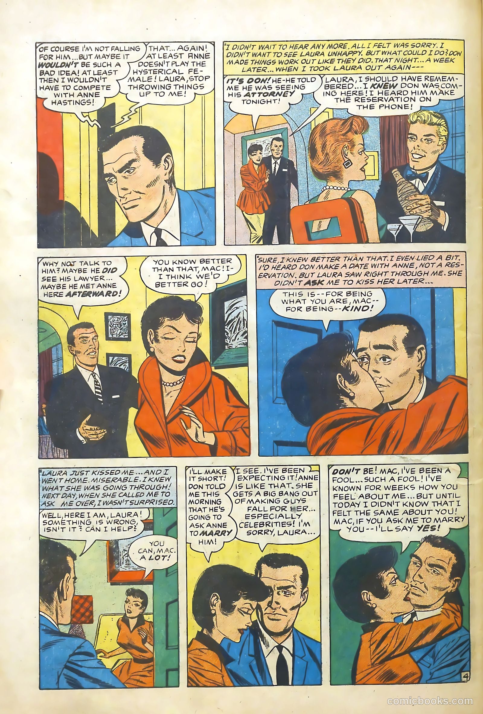 Young Romance #76 (1953) — page 31 of 37