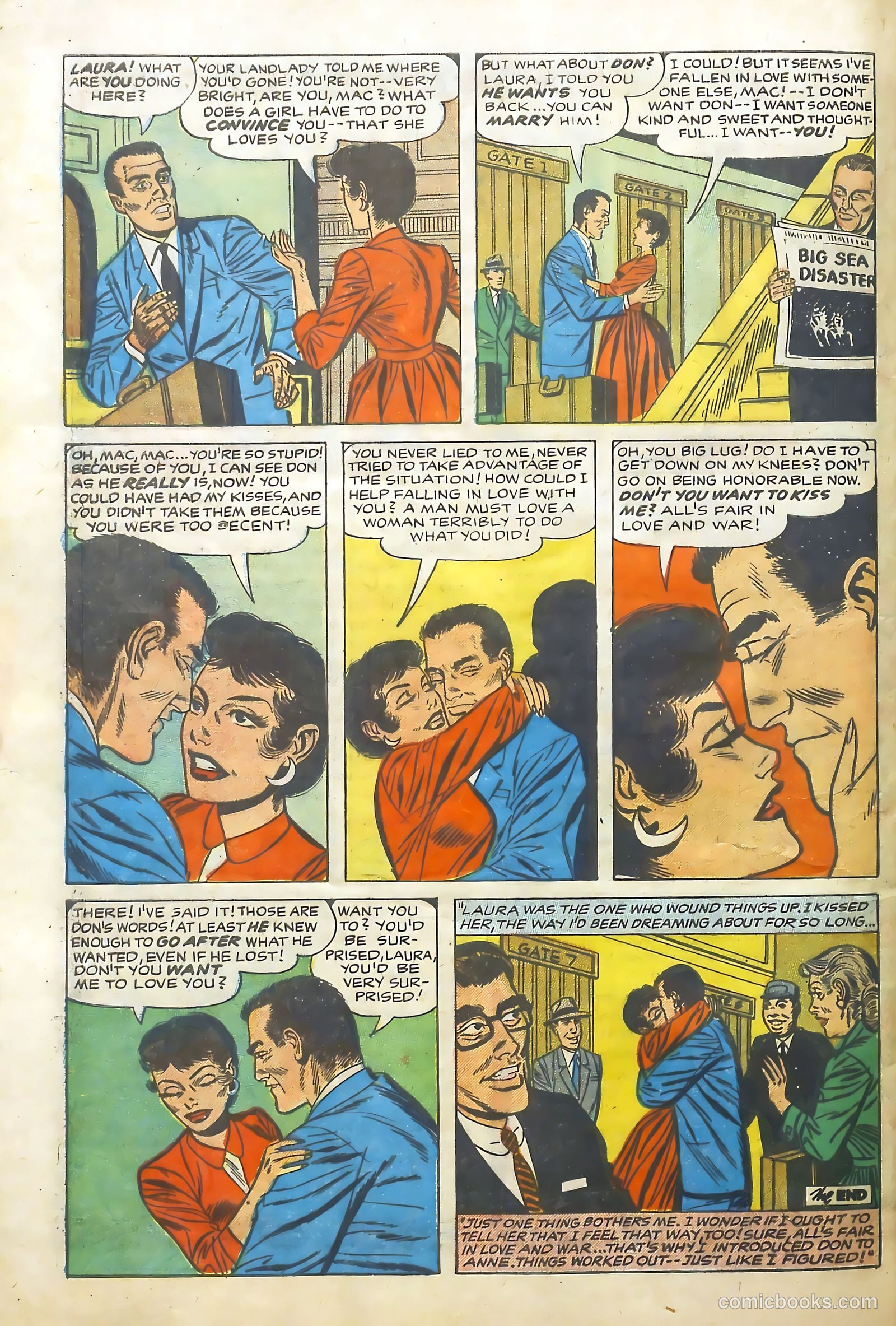 Young Romance #76 (1953) — page 33 of 37