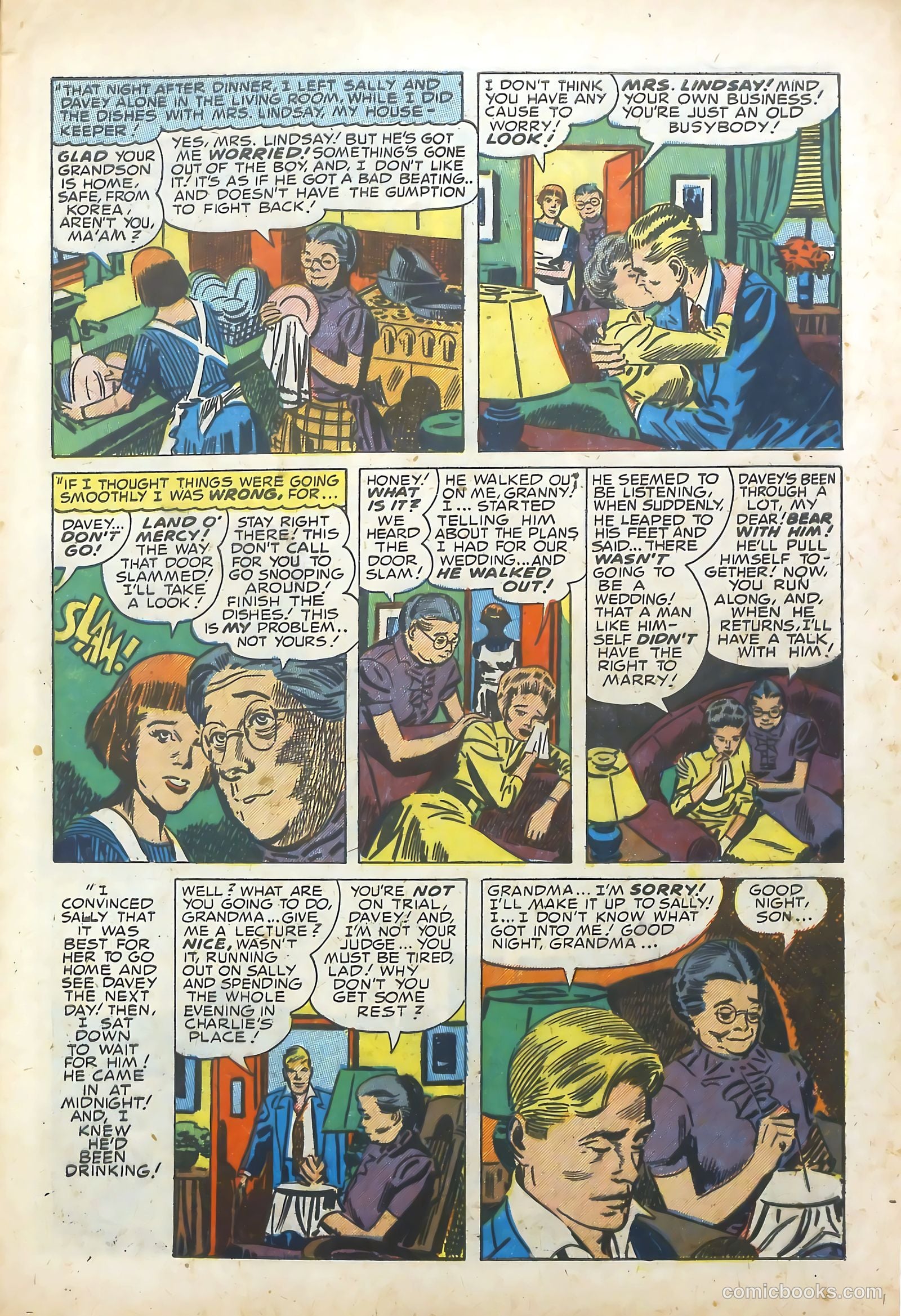 Young Romance #71 (1953) — page 5 of 36