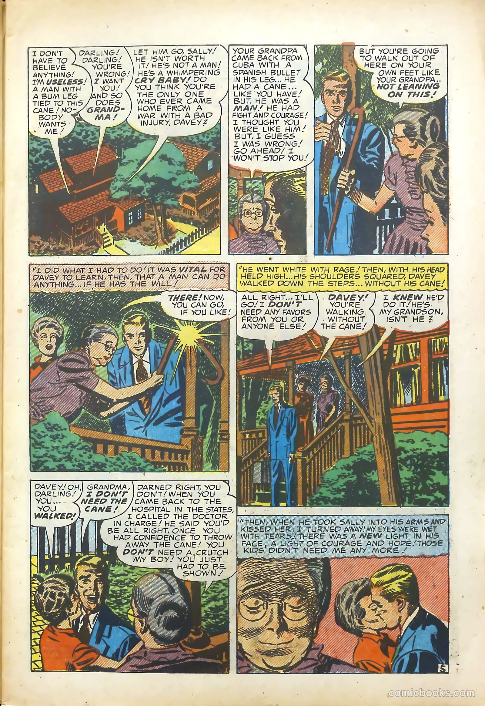 Young Romance #71 (1953) — page 7 of 36