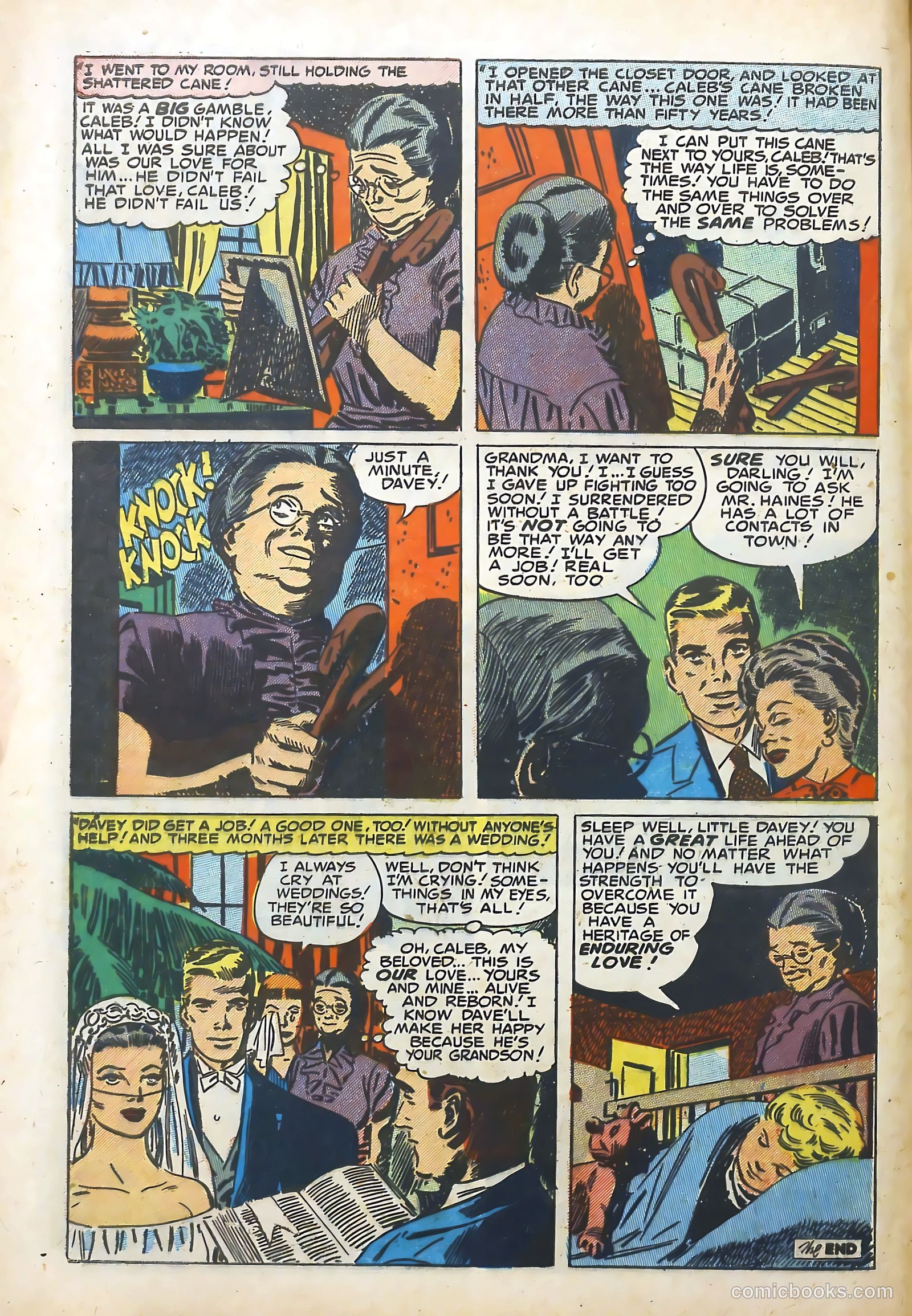 Young Romance #71 (1953) — page 8 of 36