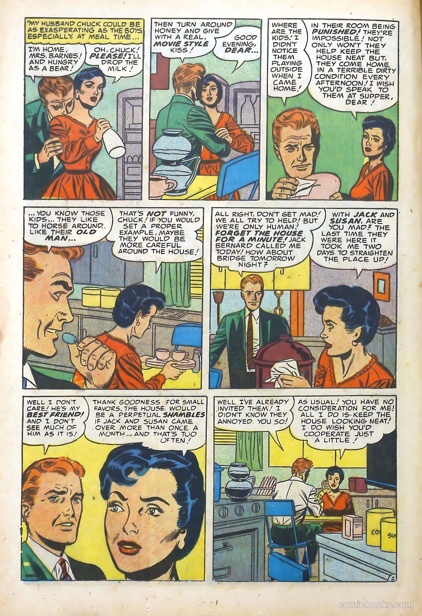 Young Romance #71 (1953) — page 12 of 36