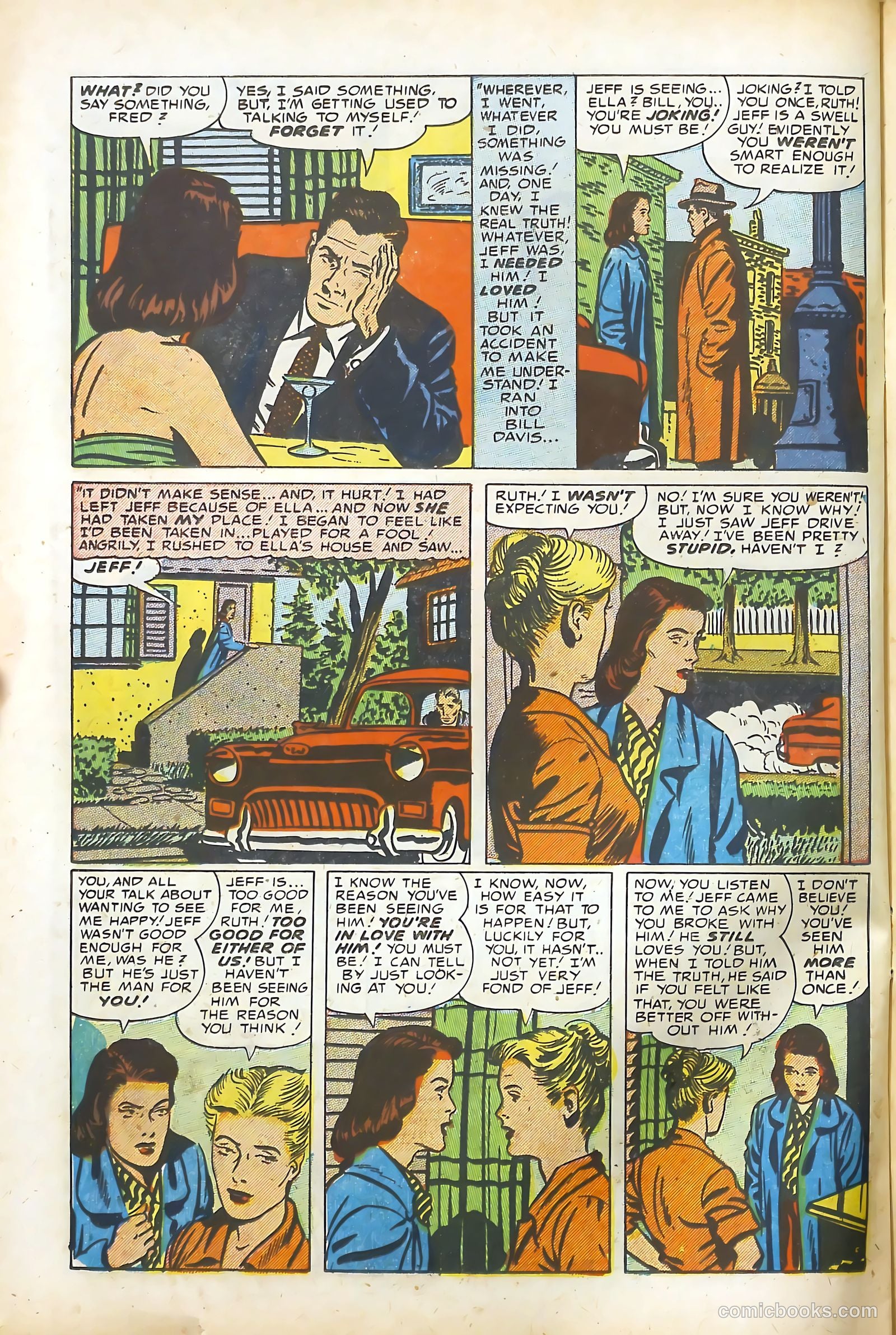 Young Romance #71 (1953) — page 22 of 36