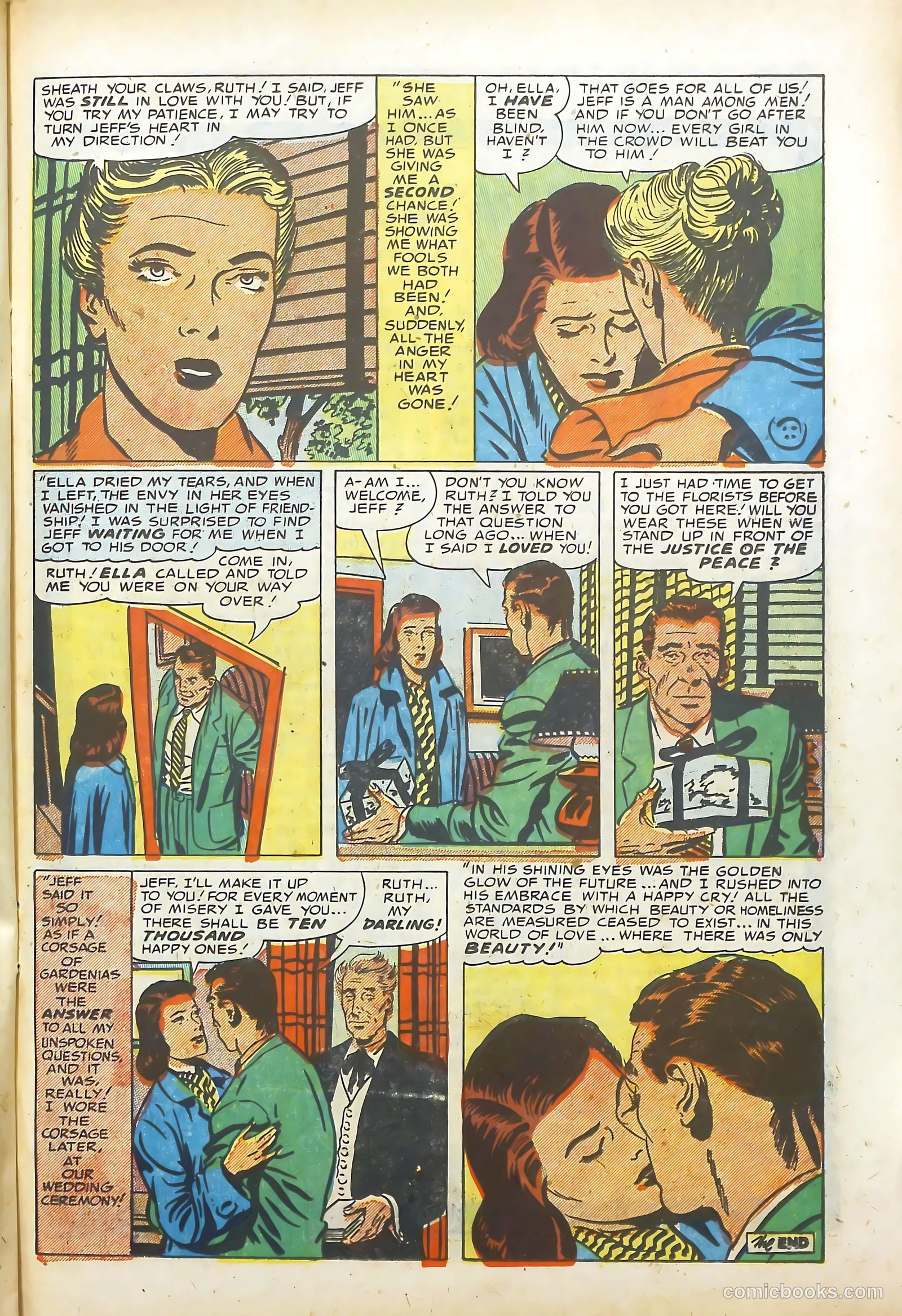 Young Romance #71 (1953) — page 23 of 36