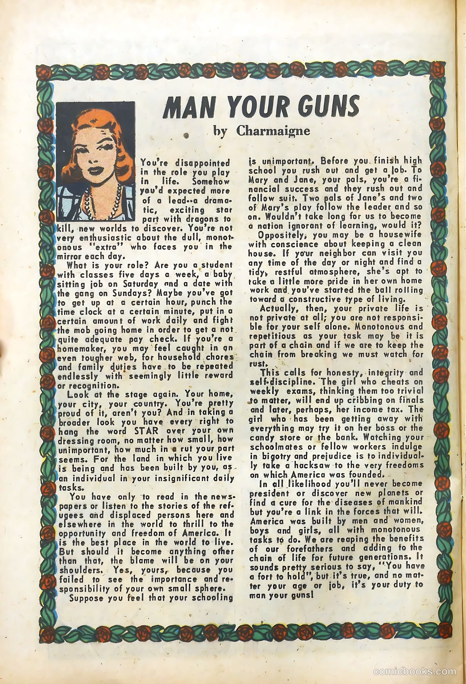 Young Romance #71 (1953) — page 24 of 36
