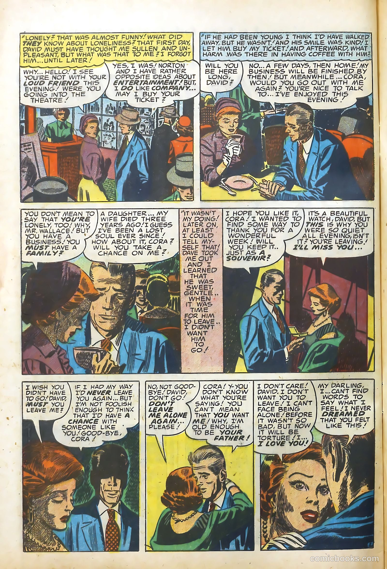 Young Romance #71 (1953) — page 28 of 36