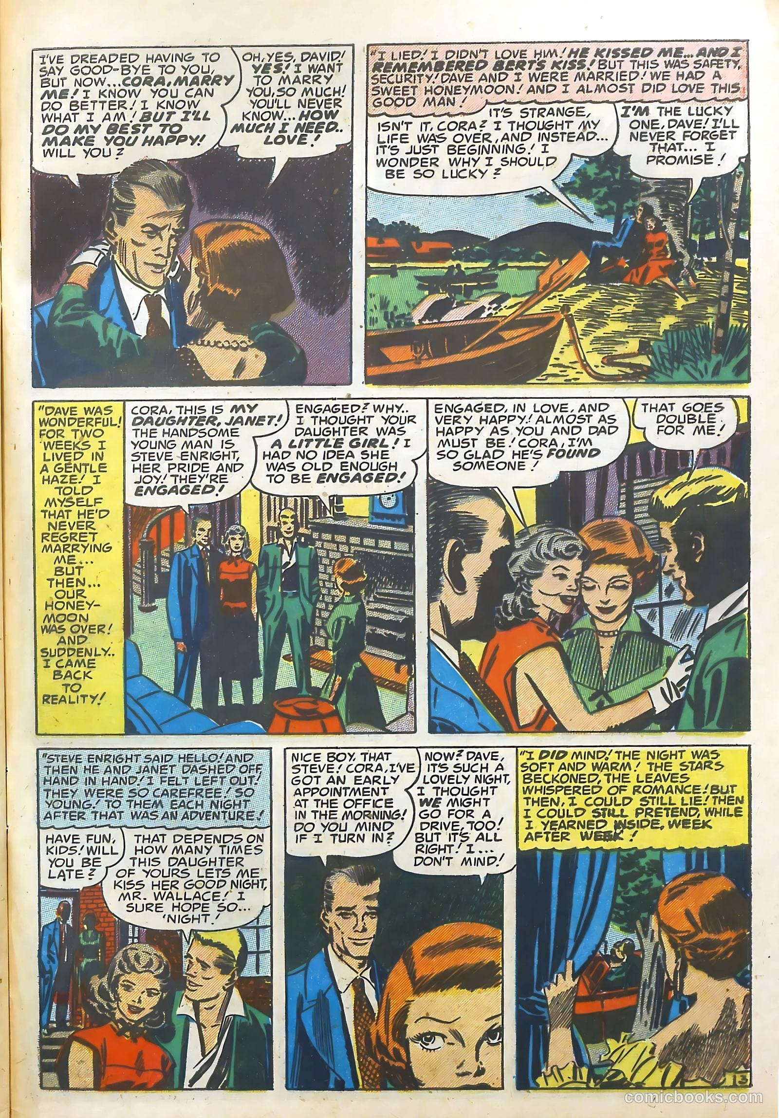Young Romance #71 (1953) — page 29 of 36