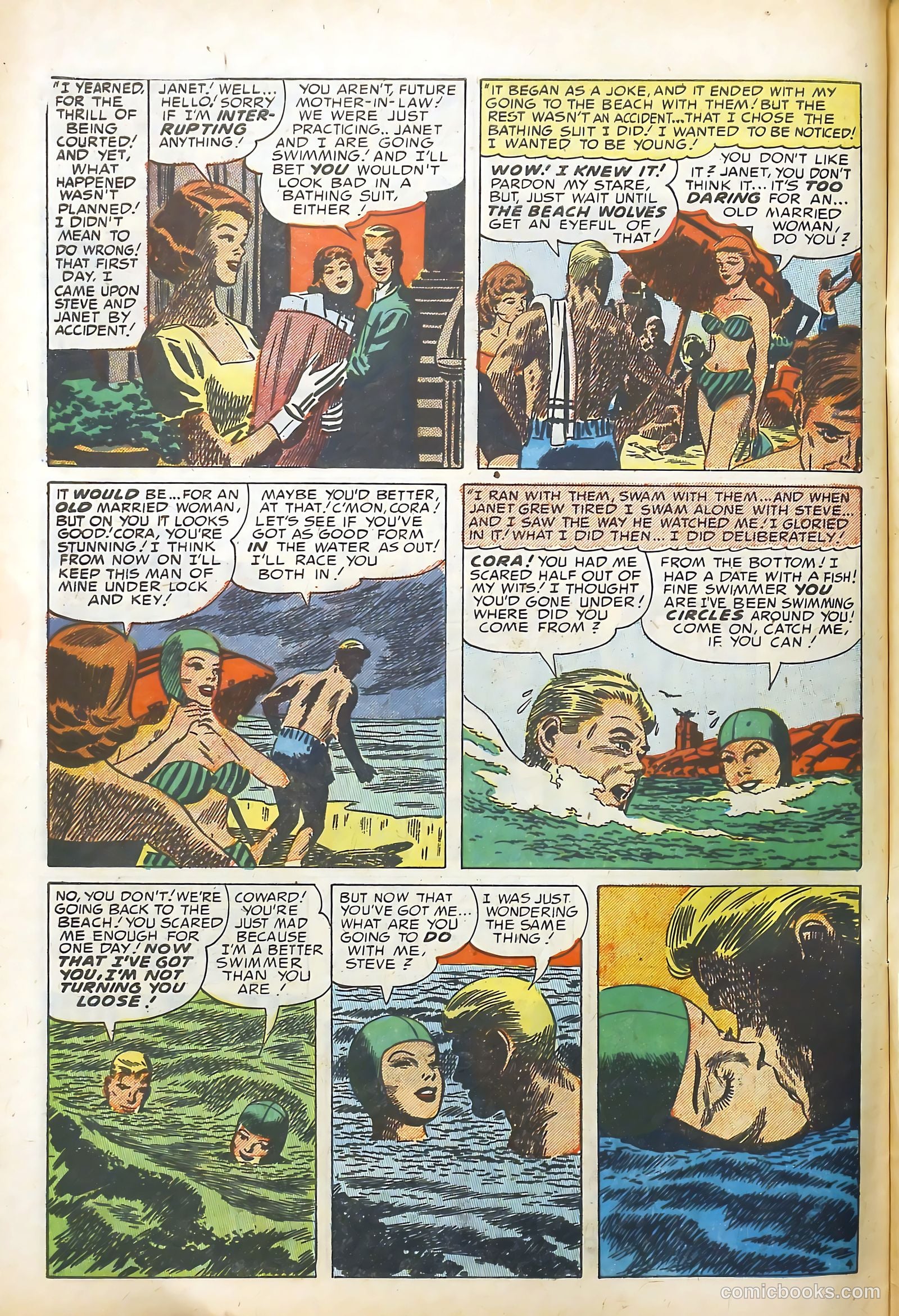 Young Romance #71 (1953) — page 30 of 36