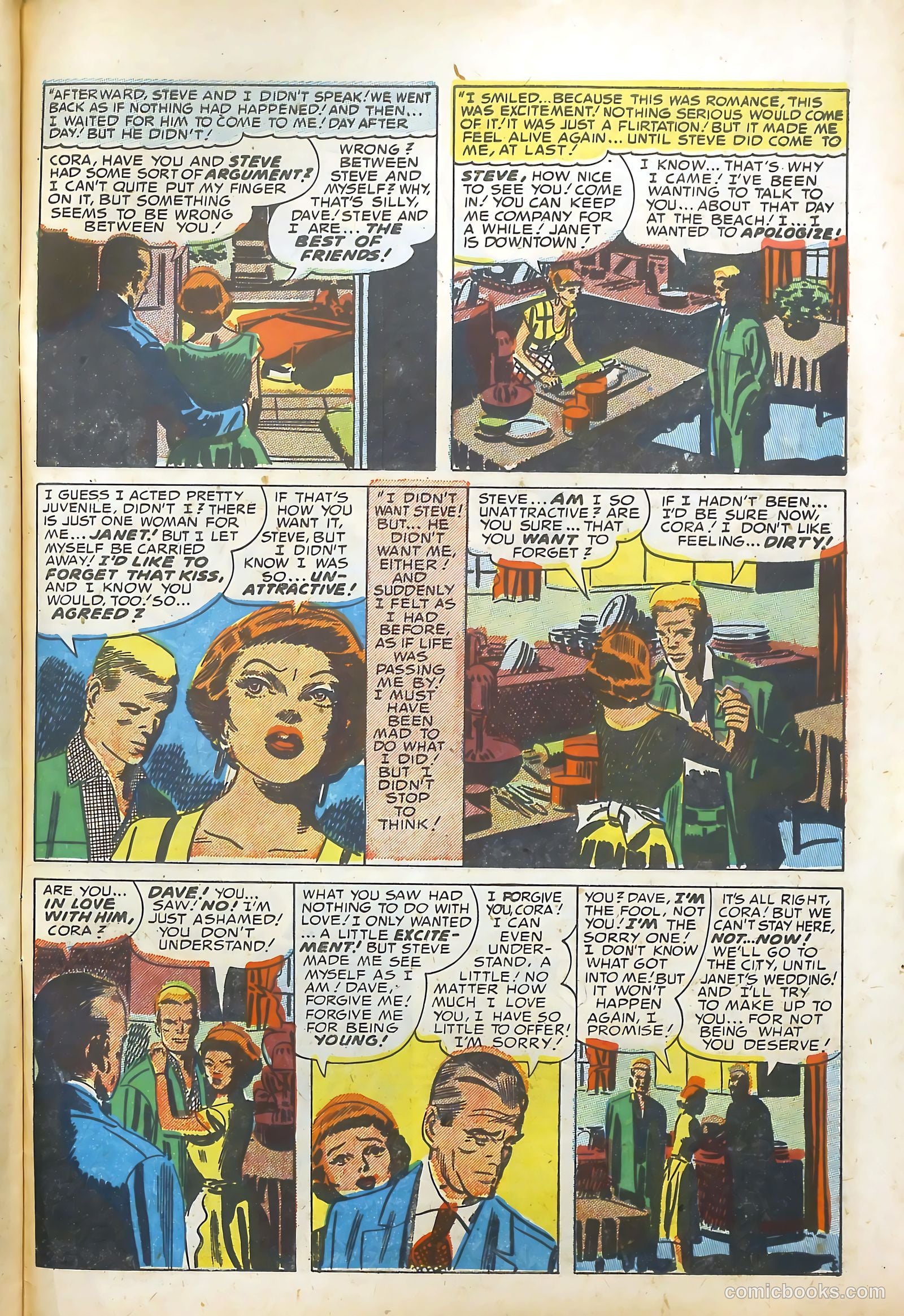 Young Romance #71 (1953) — page 31 of 36