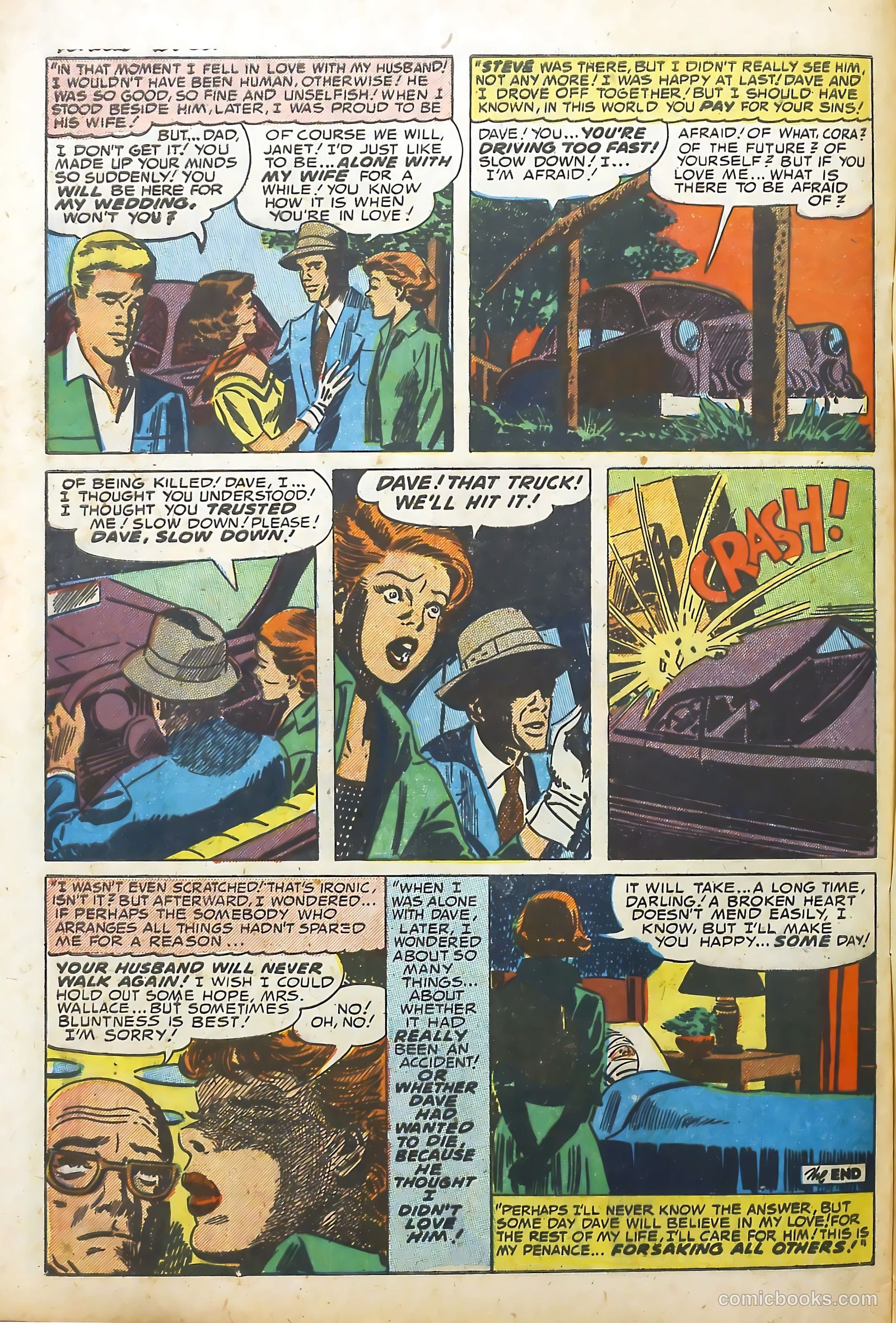 Young Romance #71 (1953) — page 32 of 36