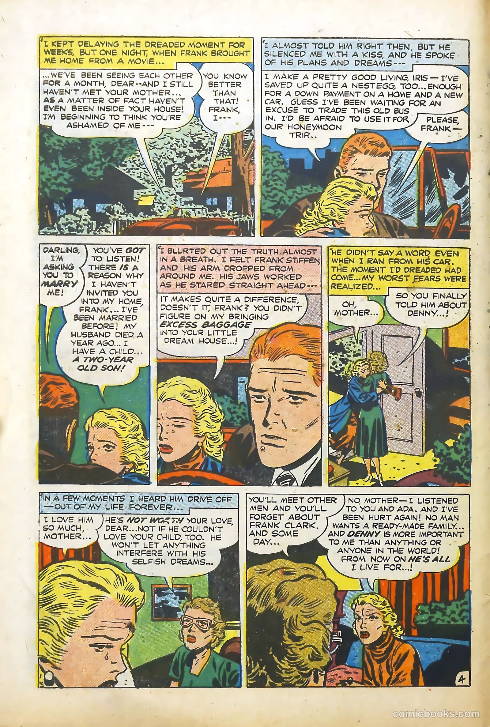 Young Romance #78 (1953) — page 6 of 36