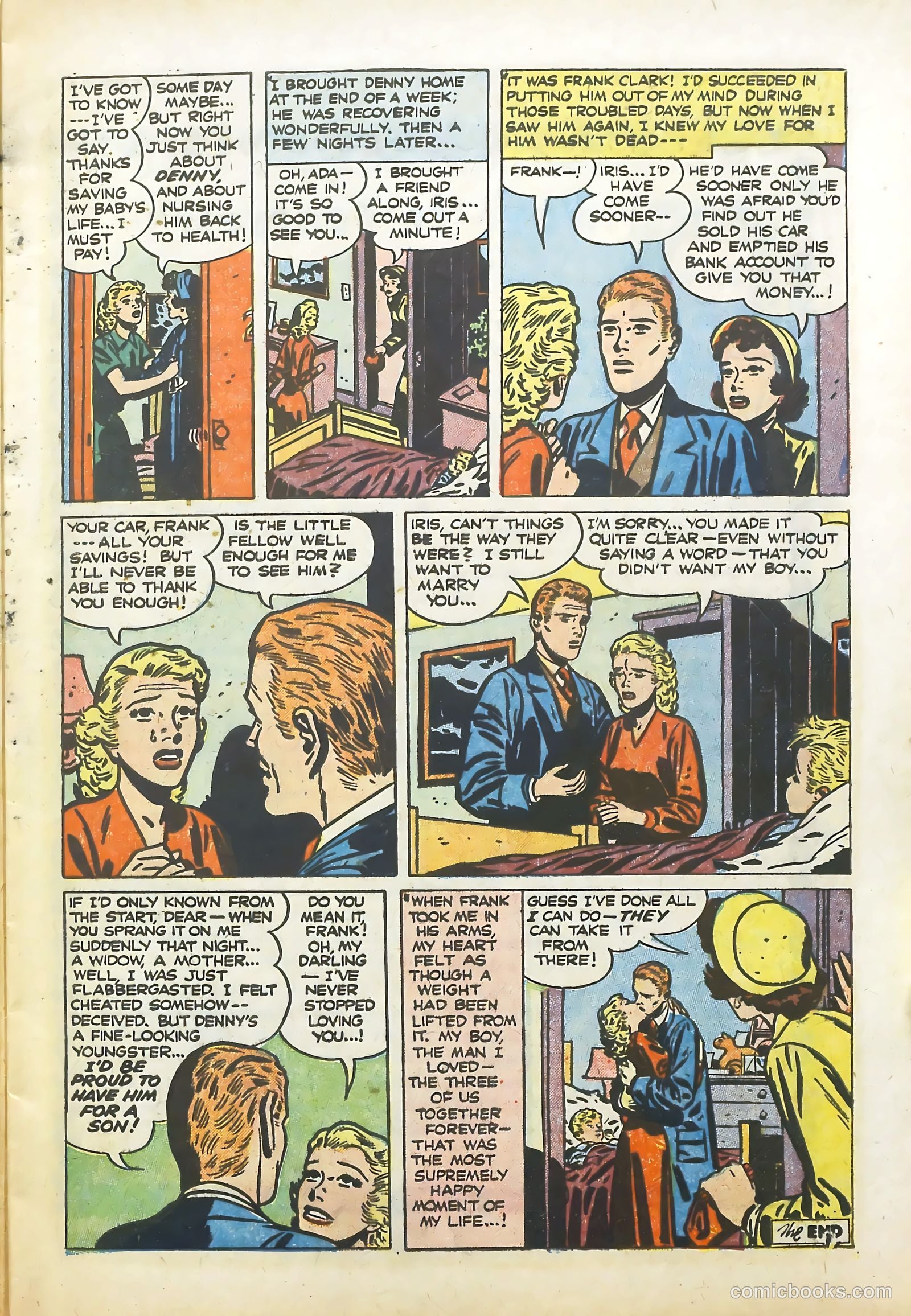 Young Romance #78 (1953) — page 9 of 36