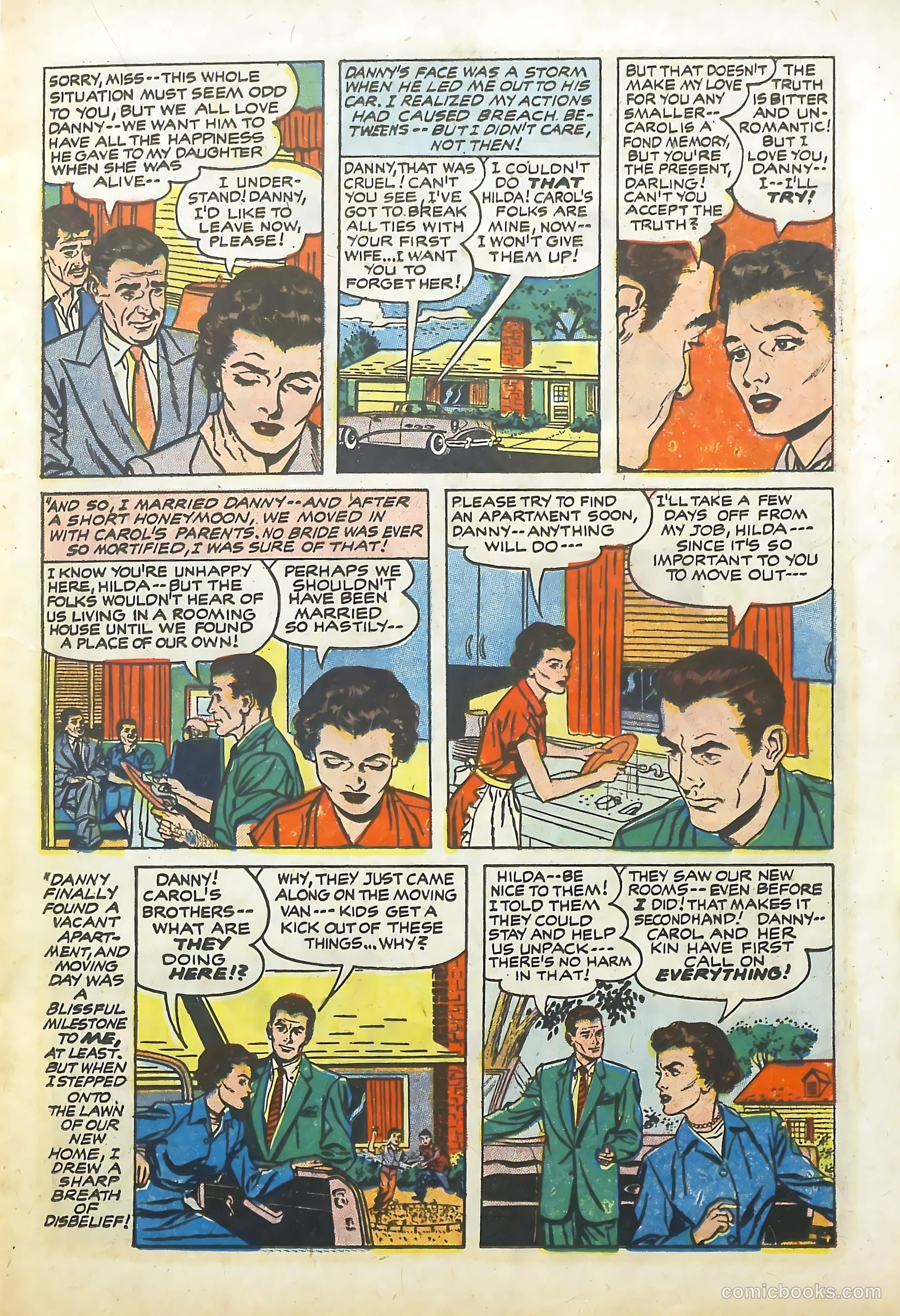 Young Romance #78 (1953) — page 17 of 36