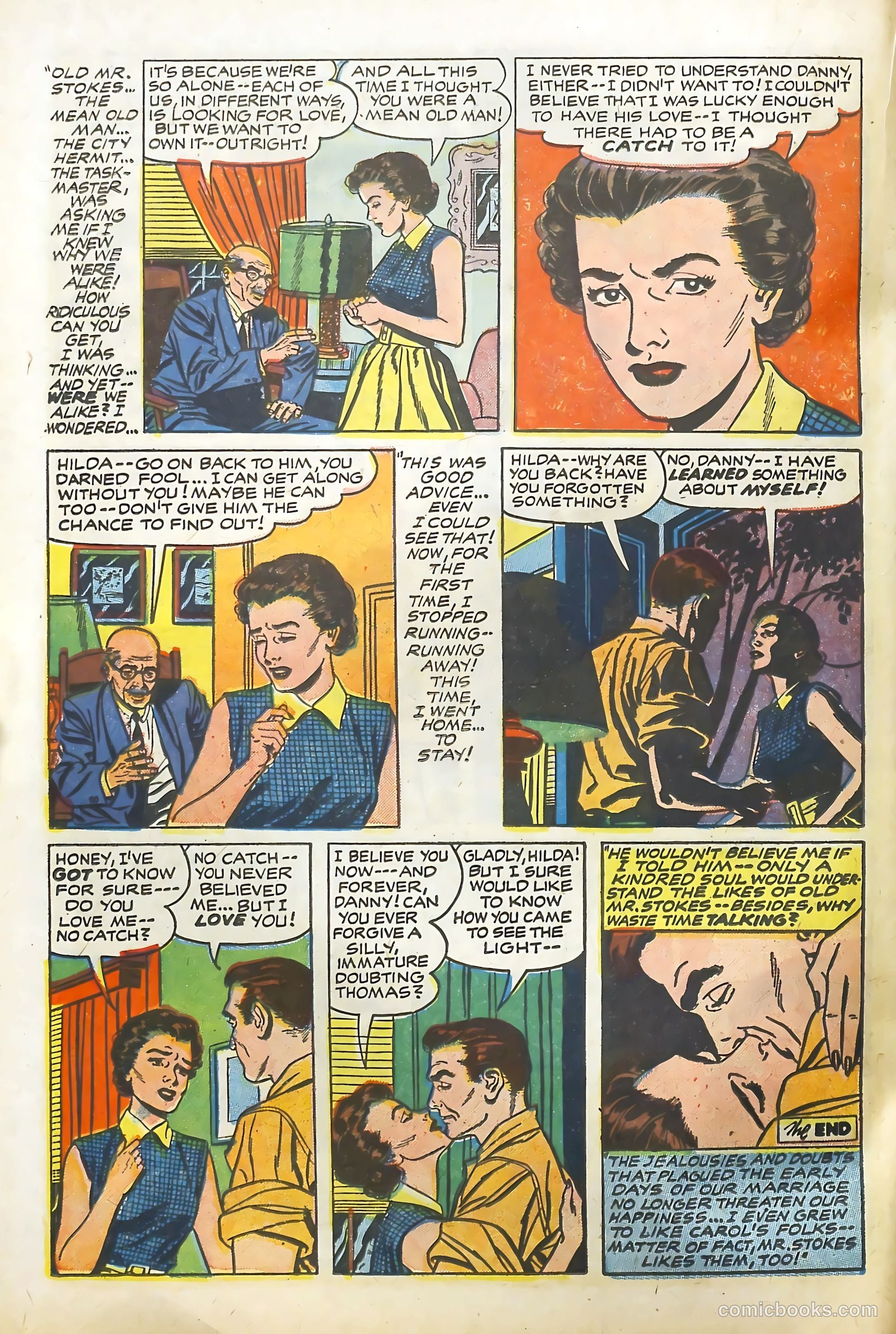 Young Romance #78 (1953) — page 20 of 36