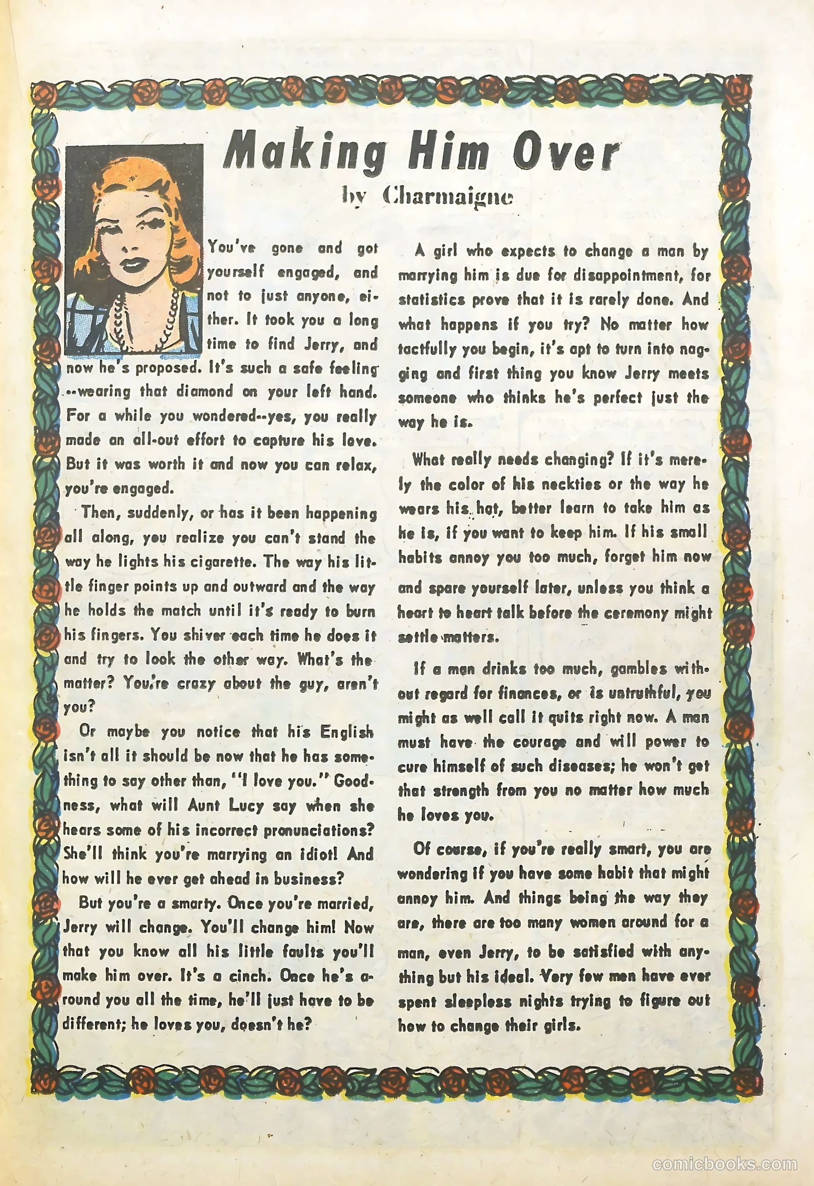 Young Romance #78 (1953) — page 21 of 36
