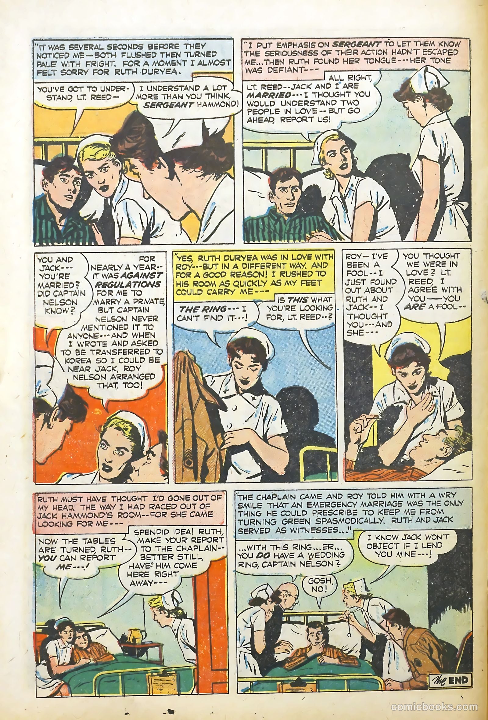 Young Romance #78 (1953) — page 32 of 36