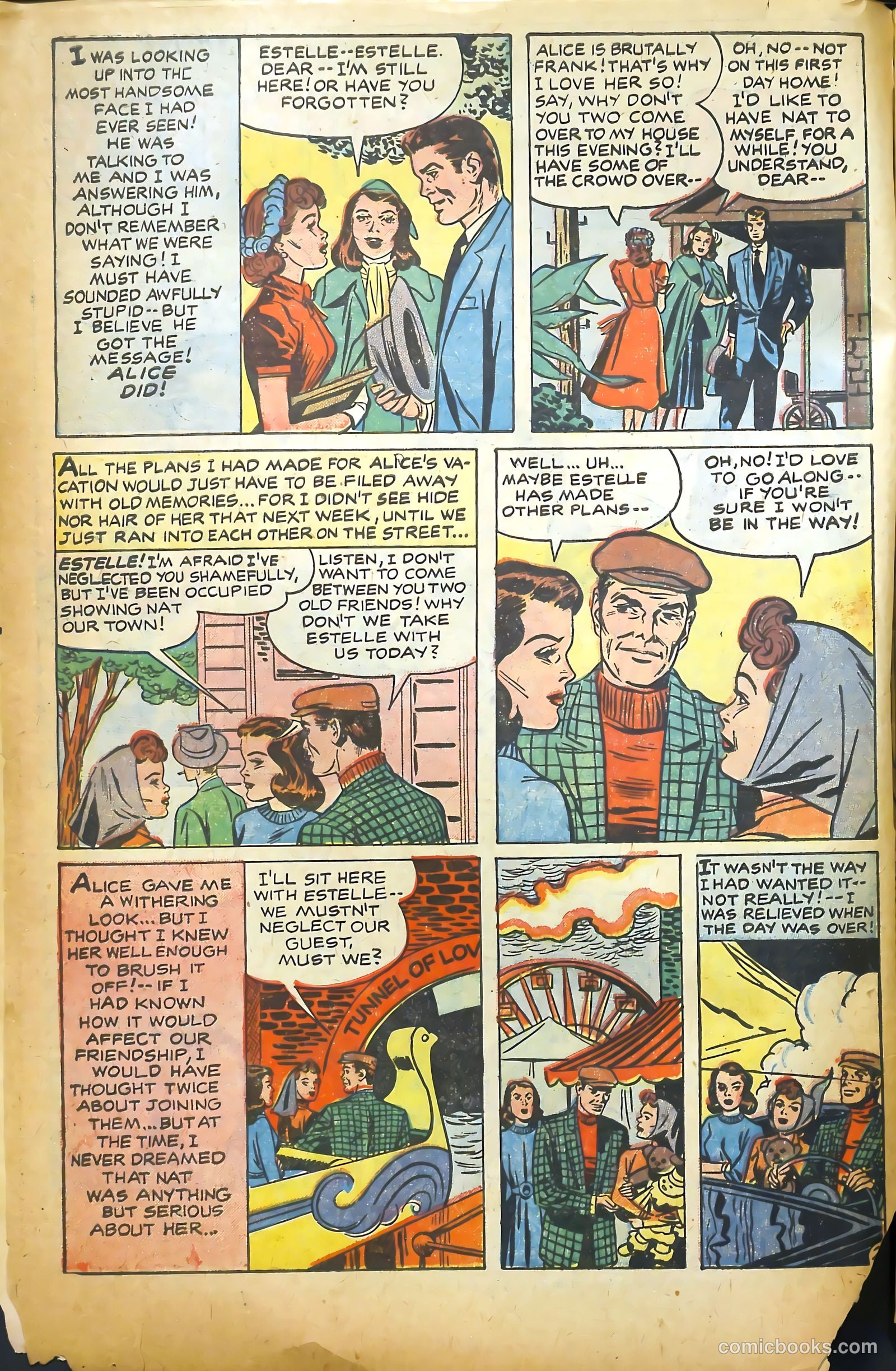 Young Romance #90 (1953) — page 4 of 36