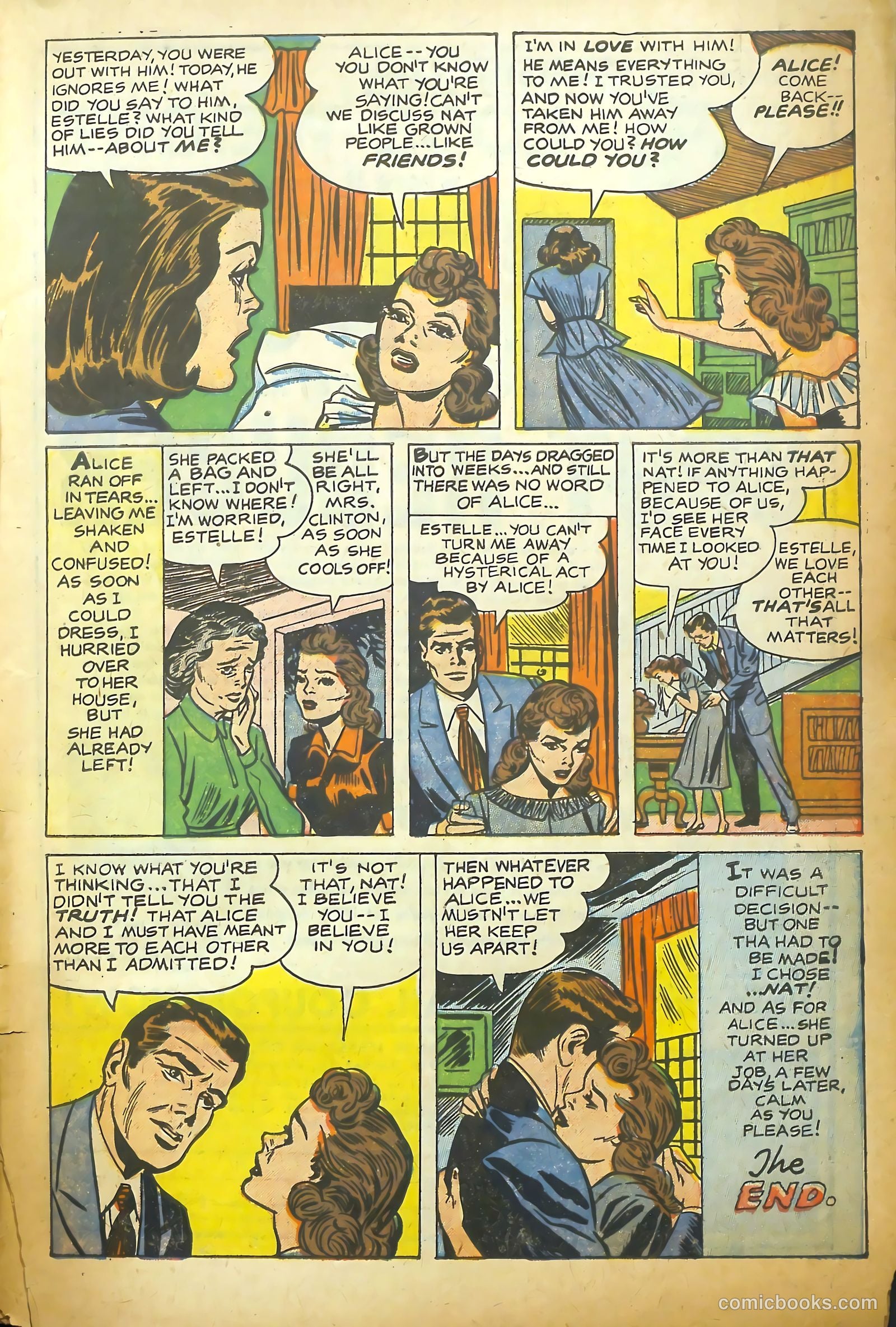 Young Romance #90 (1953) — page 7 of 36