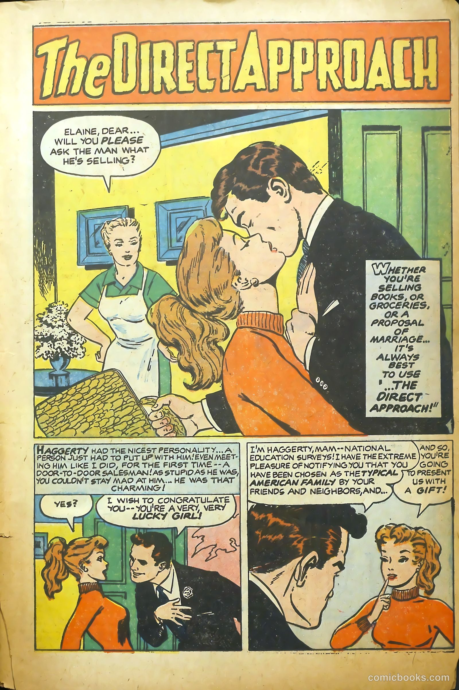 Young Romance #90 (1953) — page 9 of 36