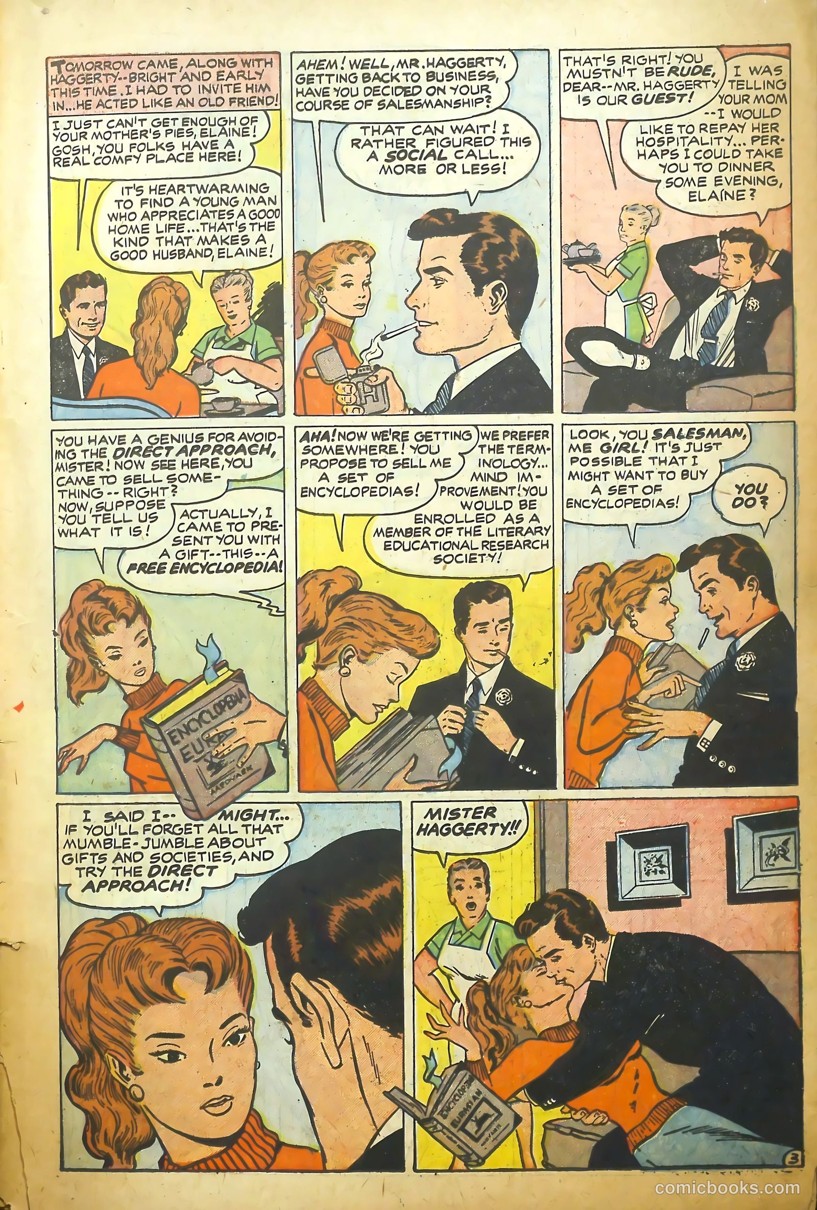 Young Romance #90 (1953) — page 11 of 36