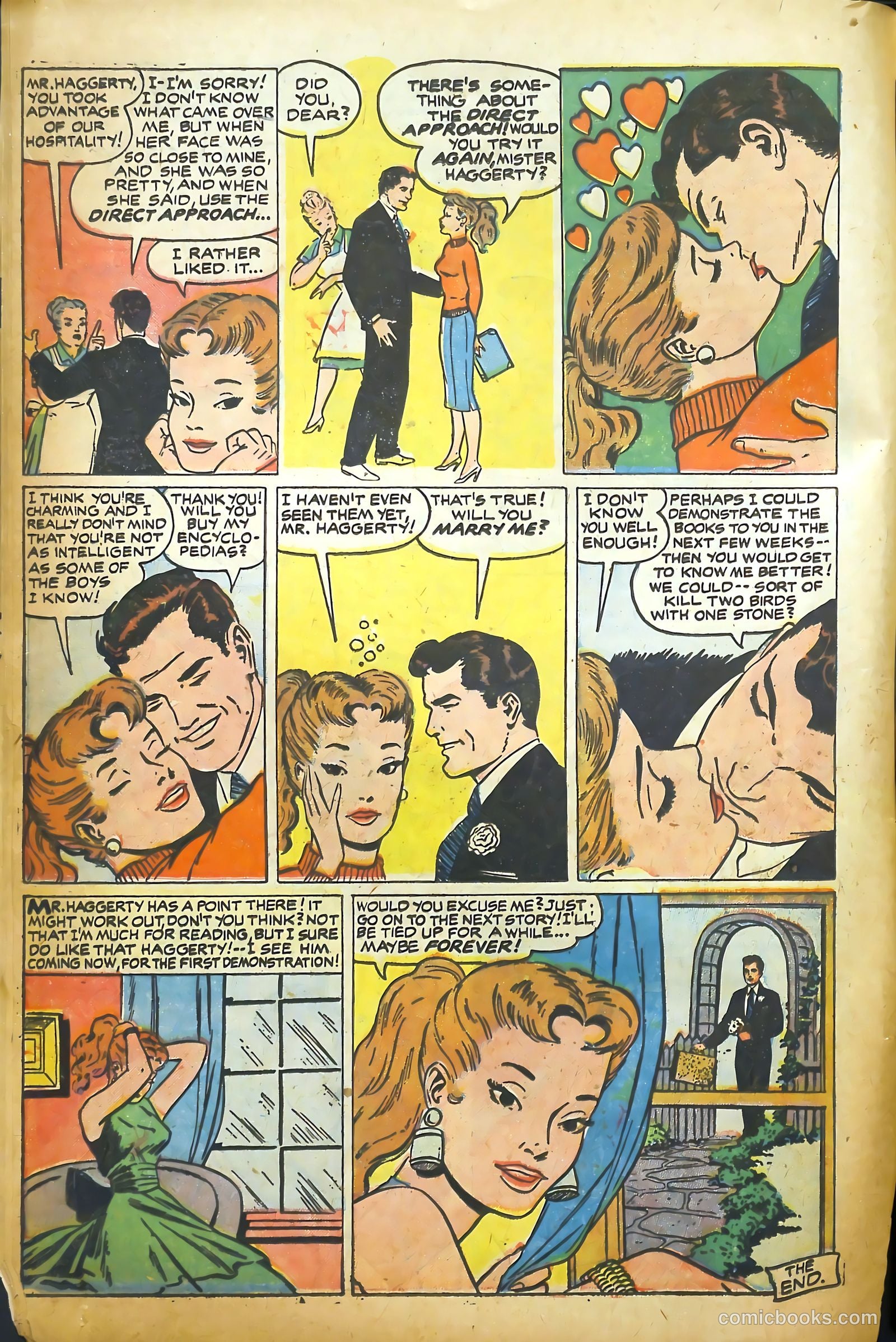 Young Romance #90 (1953) — page 12 of 36