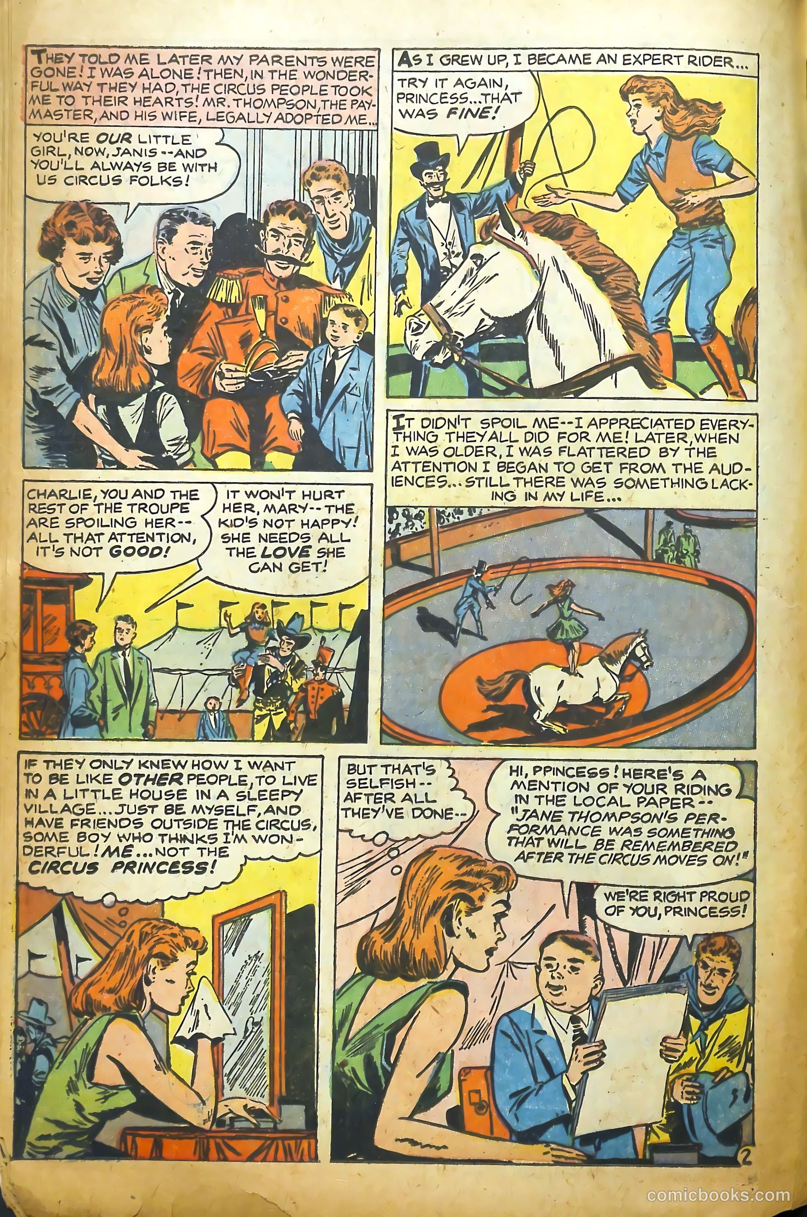 Young Romance #90 (1953) — page 16 of 36