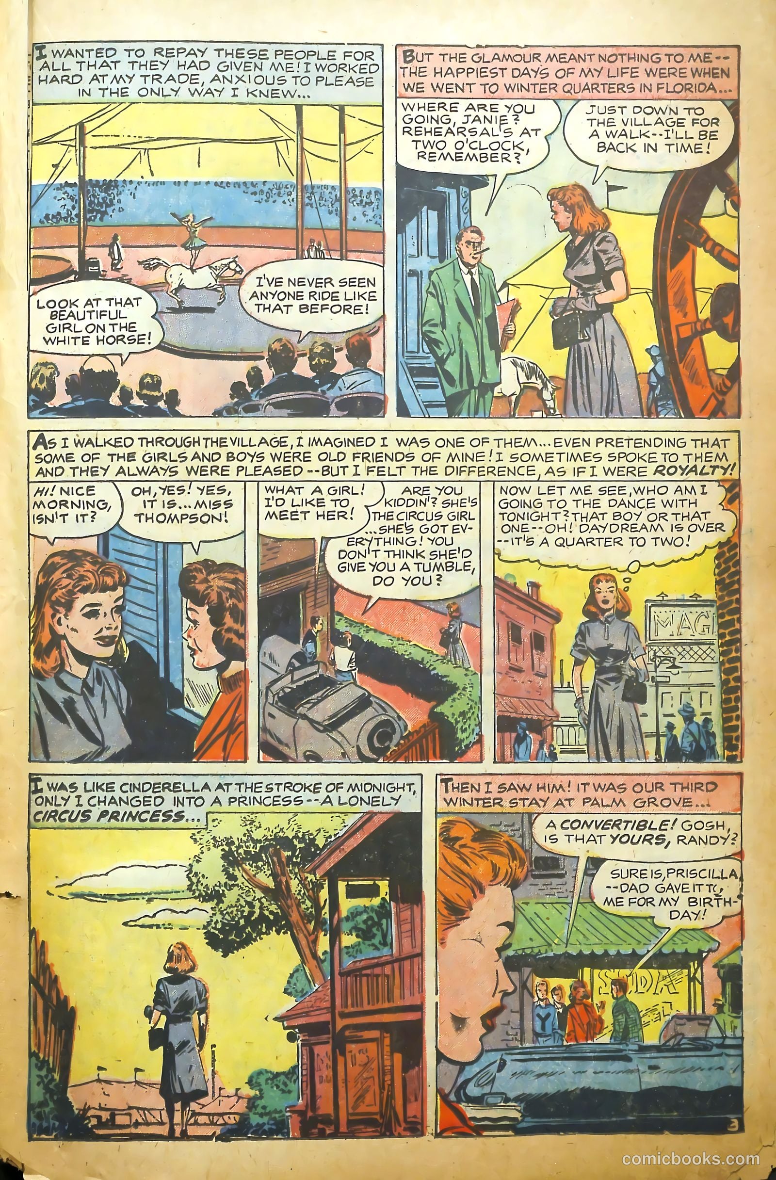Young Romance #90 (1953) — page 17 of 36