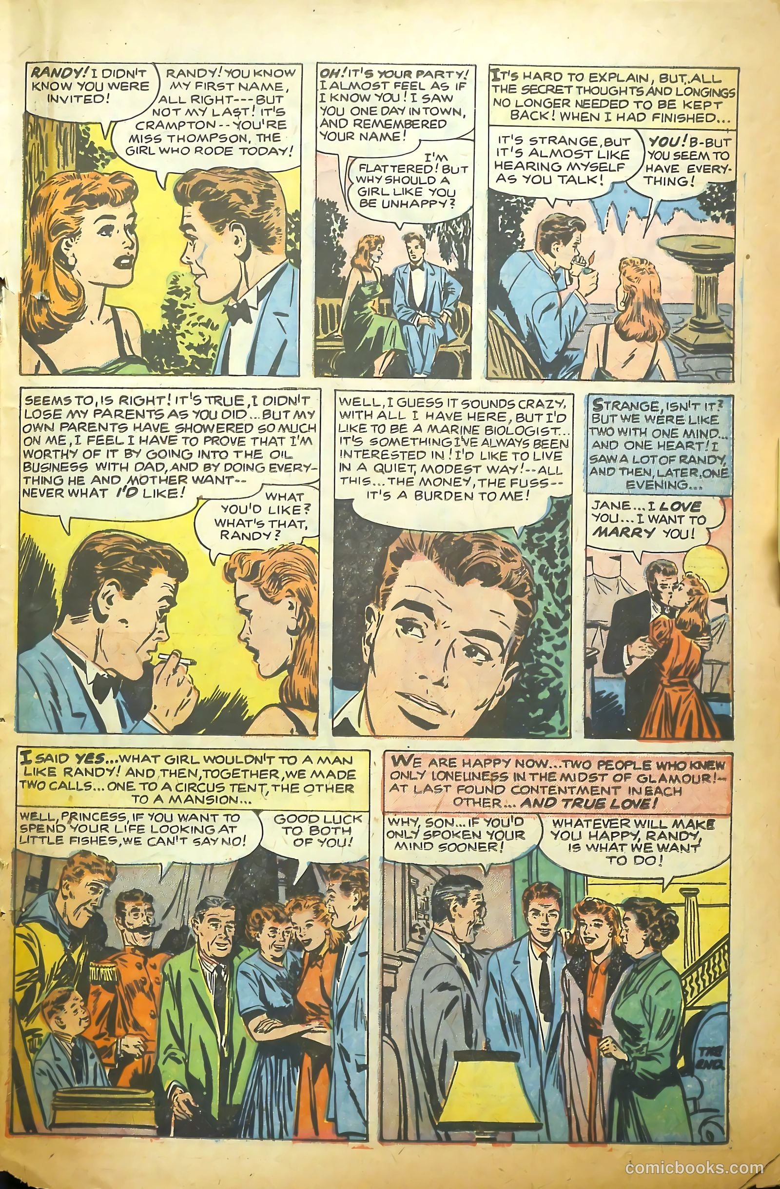 Young Romance #90 (1953) — page 19 of 36