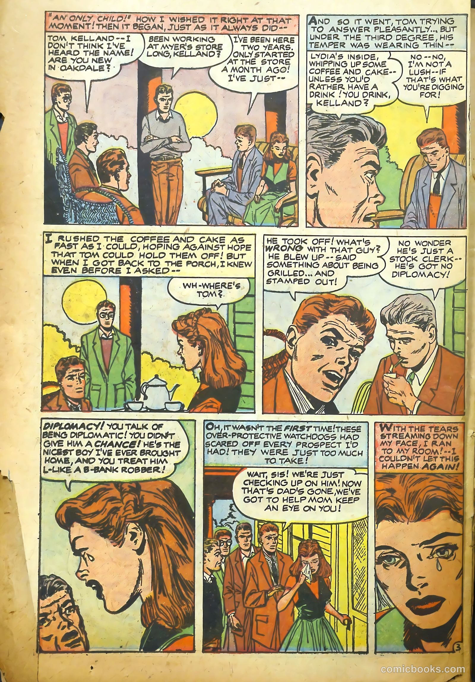 Young Romance #90 (1953) — page 22 of 36