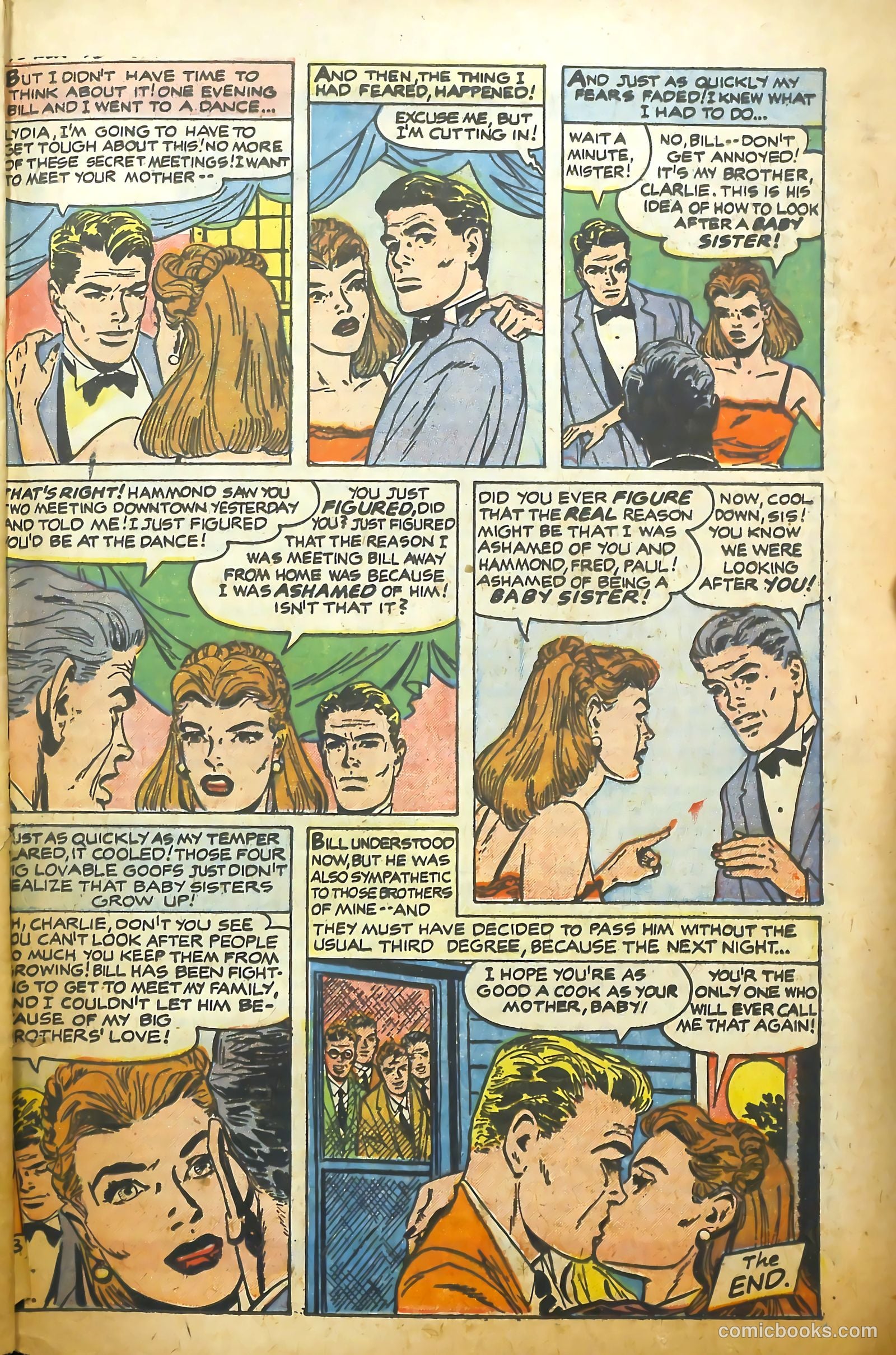 Young Romance #90 (1953) — page 25 of 36