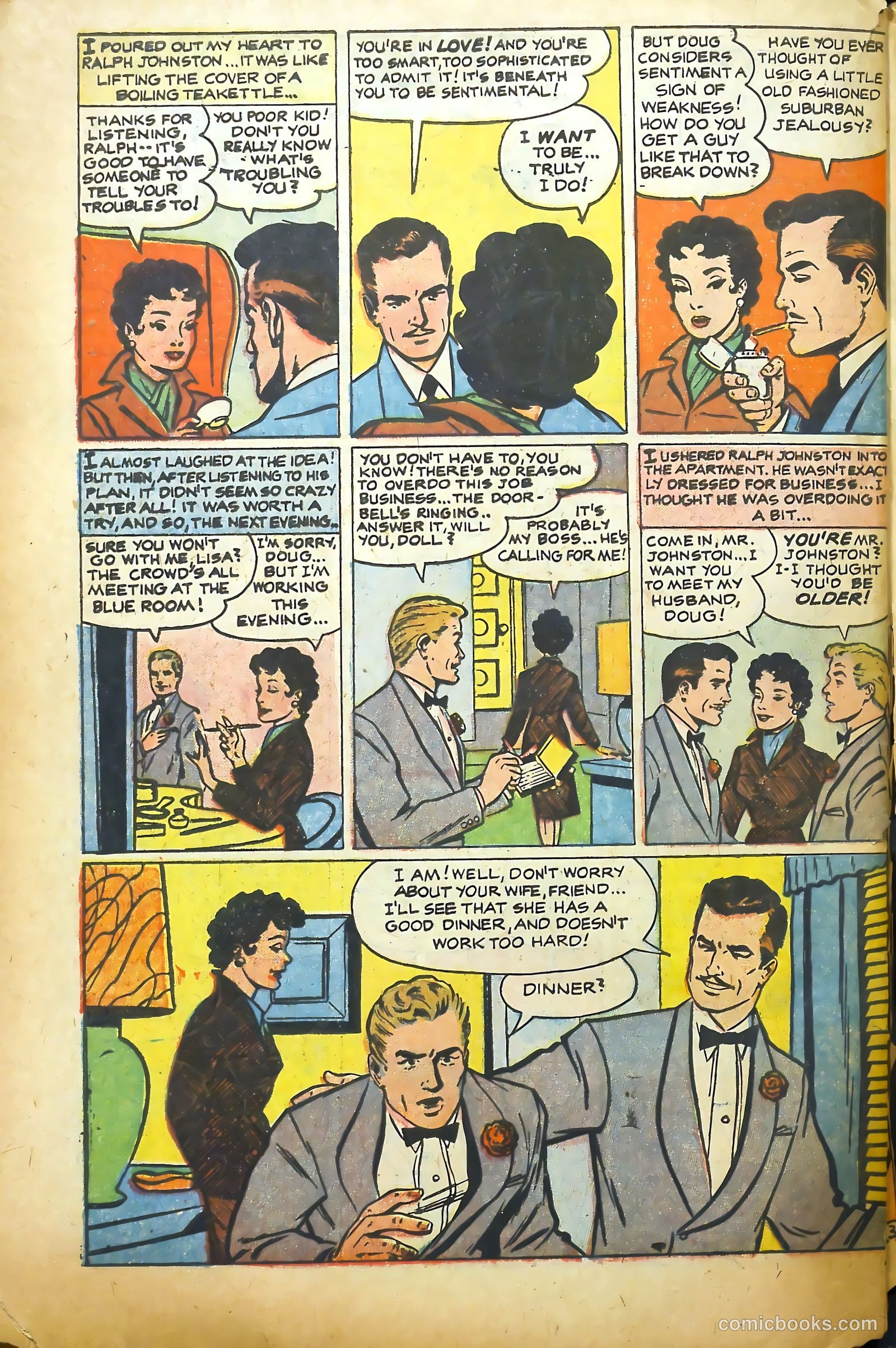 Young Romance #90 (1953) — page 32 of 36