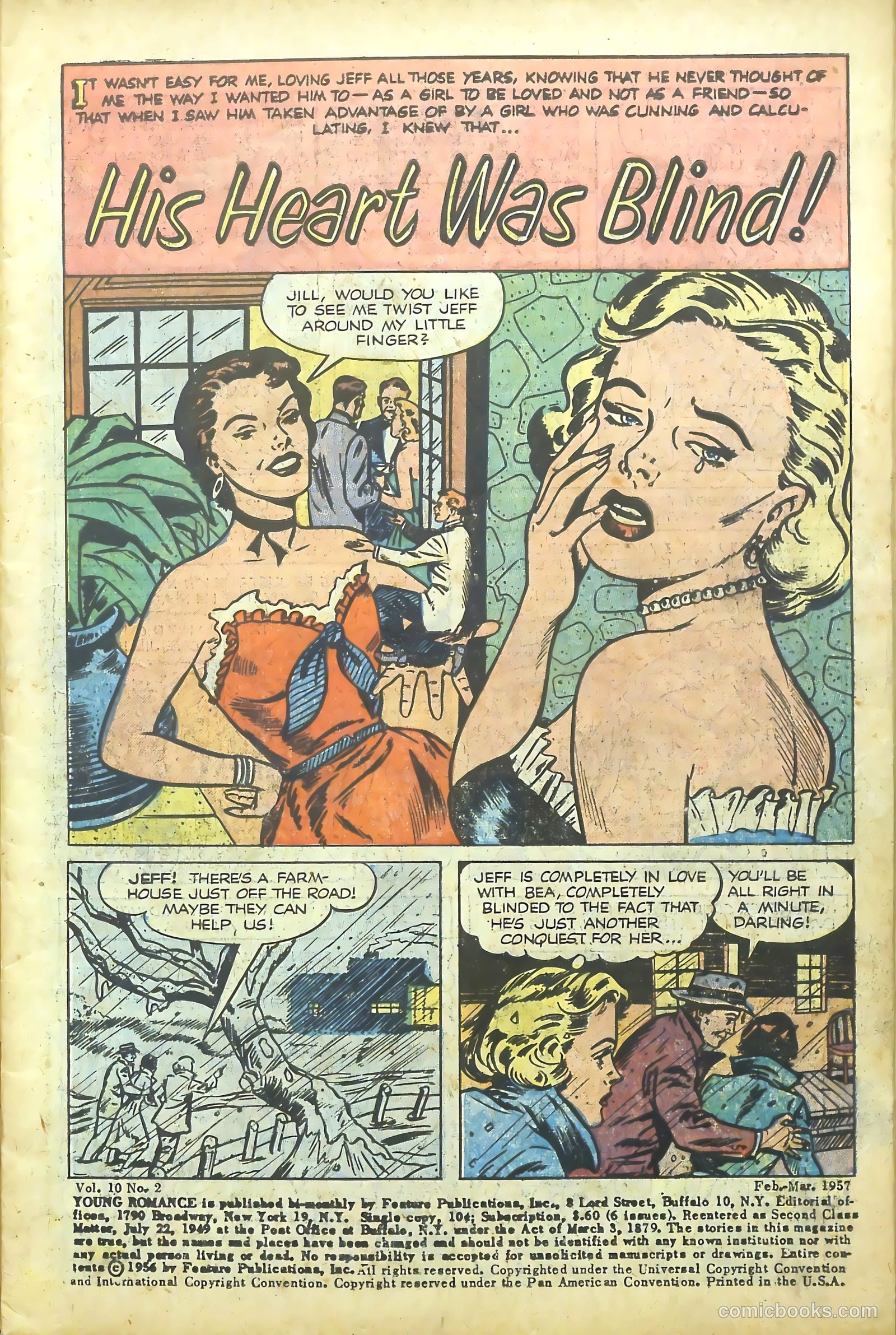 Young Romance #86 (1953) — page 3 of 36