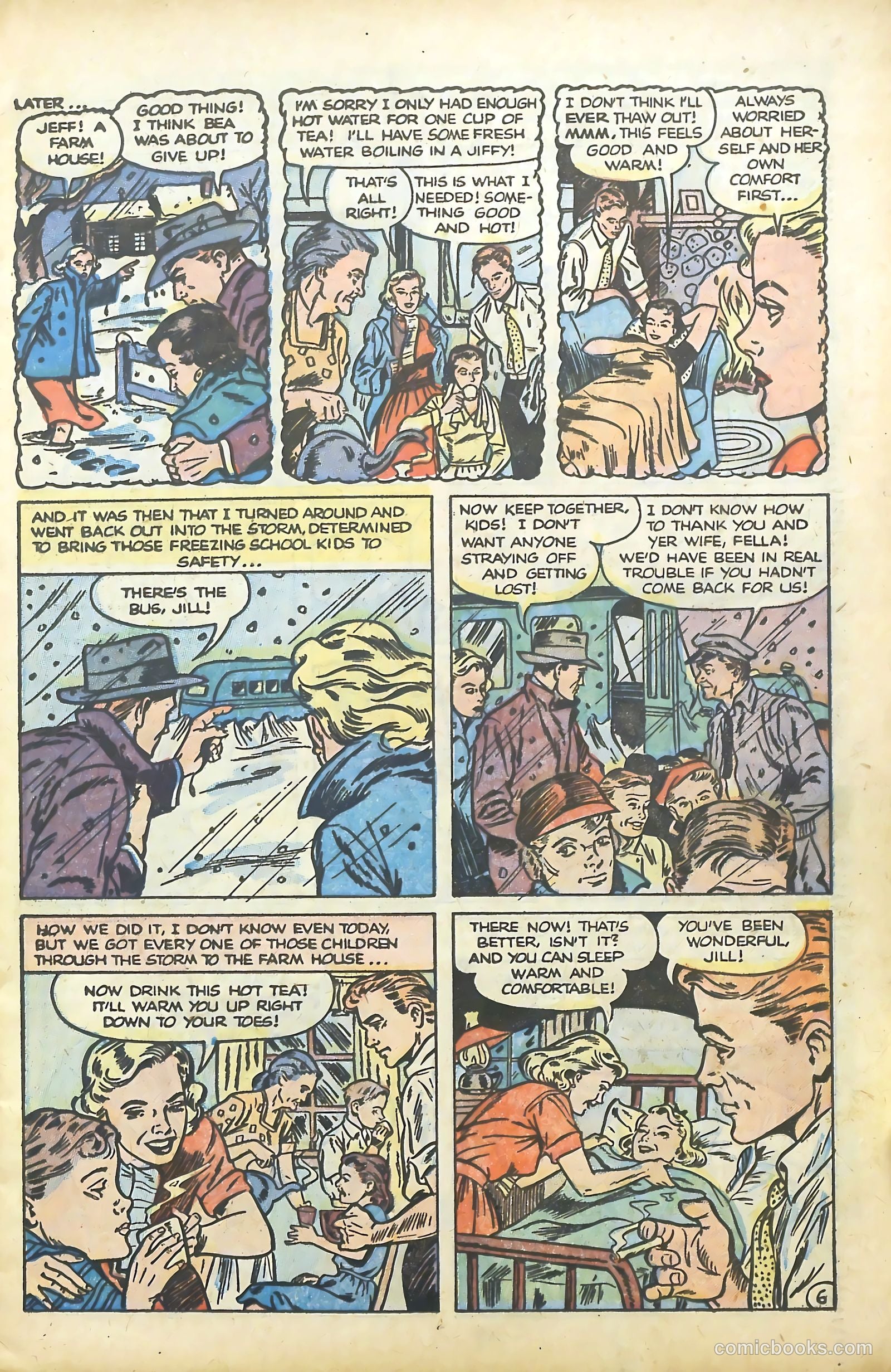 Young Romance #86 (1953) — page 9 of 36