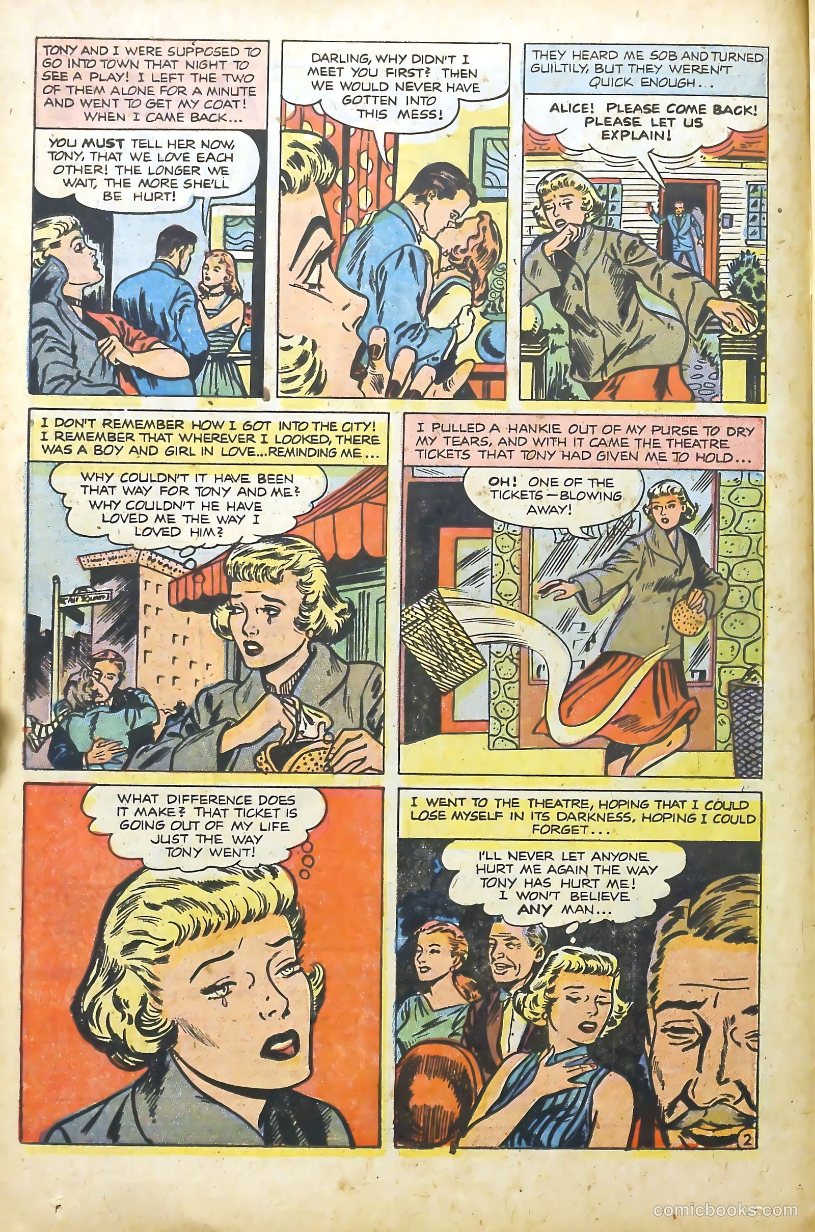 Young Romance #86 (1953) — page 14 of 36