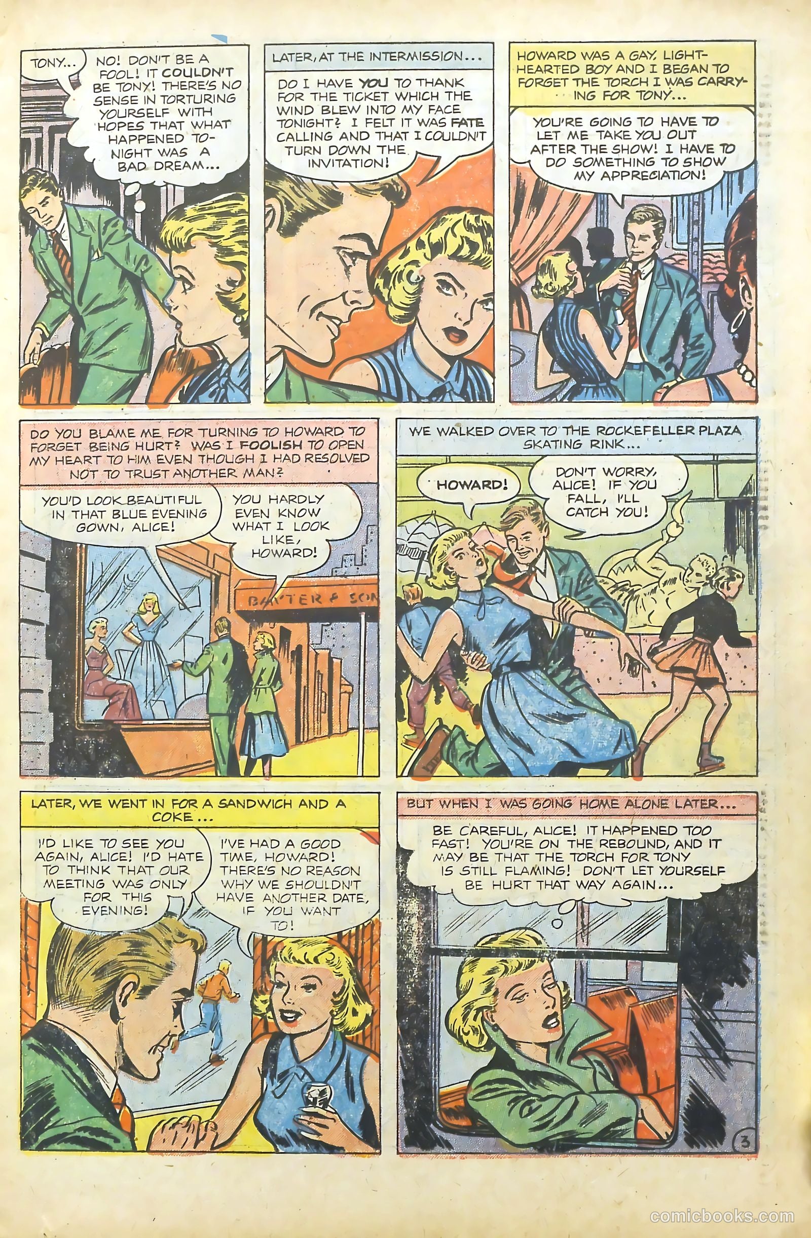 Young Romance #86 (1953) — page 15 of 36
