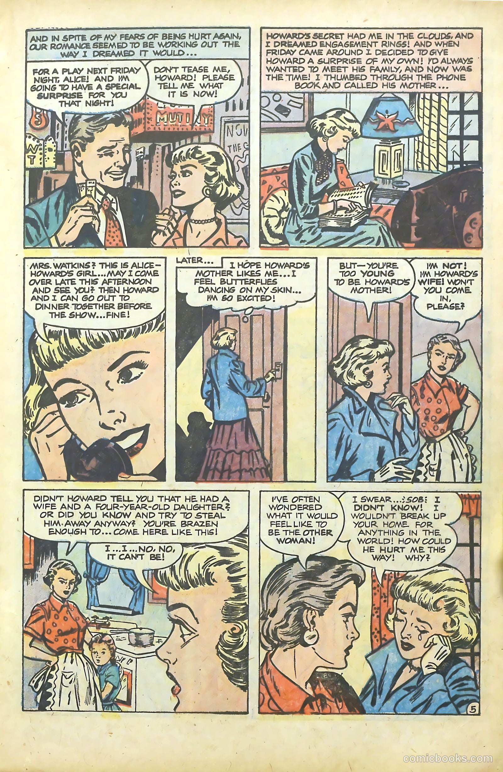 Young Romance #86 (1953) — page 17 of 36