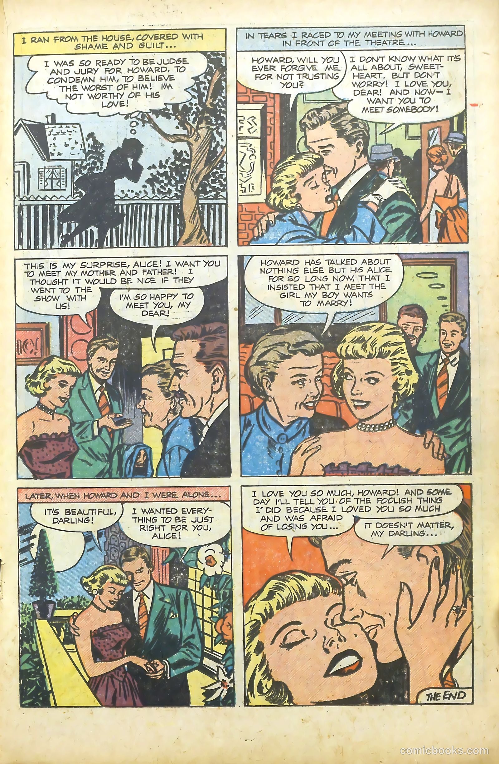 Young Romance #86 (1953) — page 19 of 36
