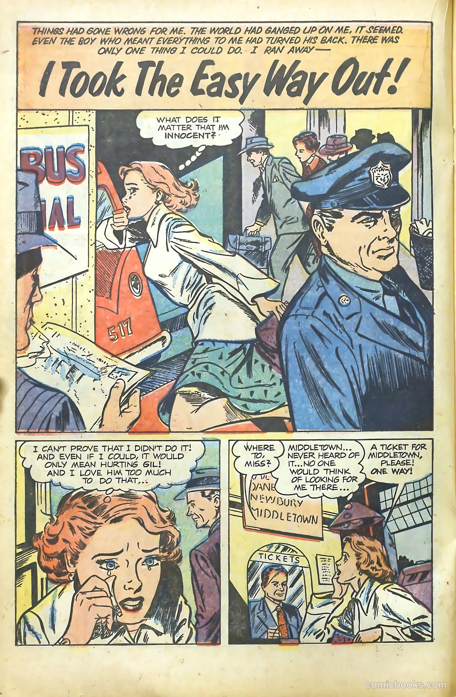 Young Romance #86 (1953) — page 20 of 36
