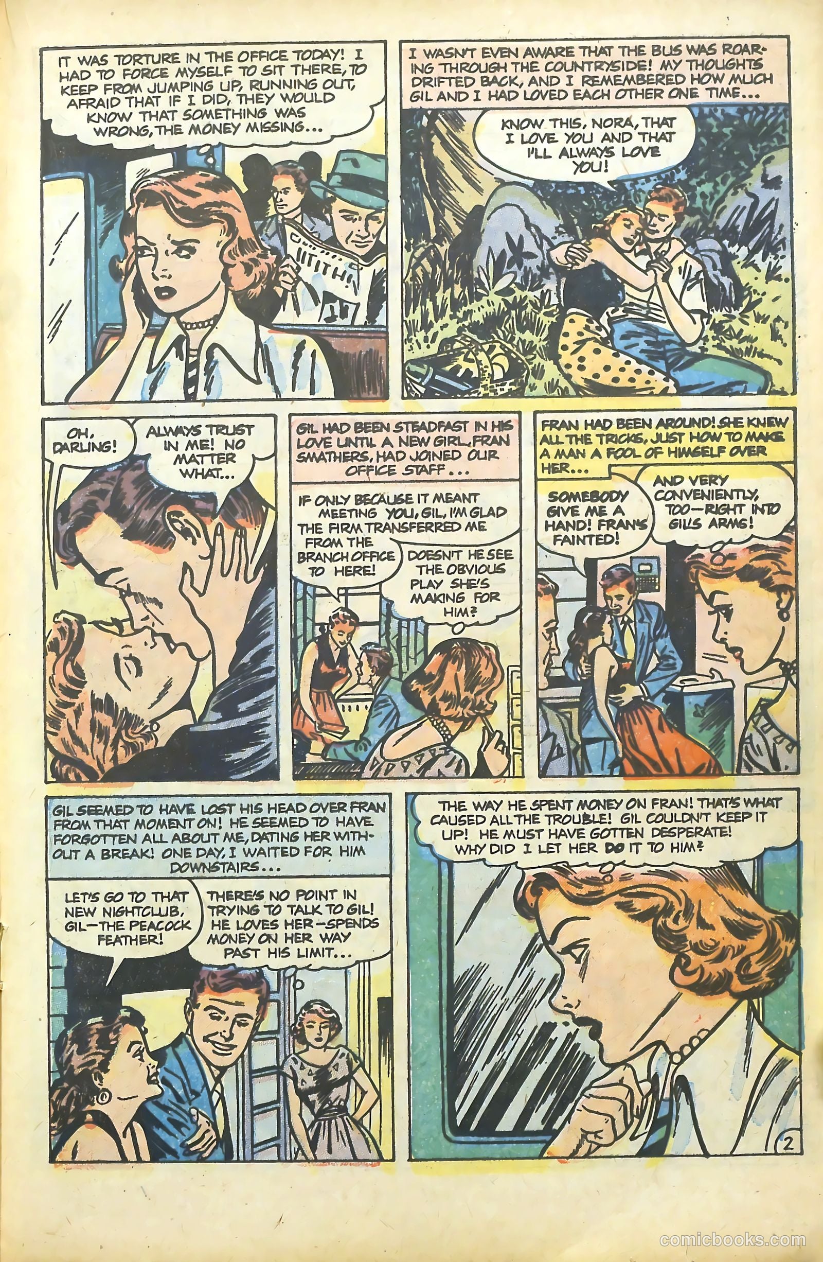 Young Romance #86 (1953) — page 21 of 36