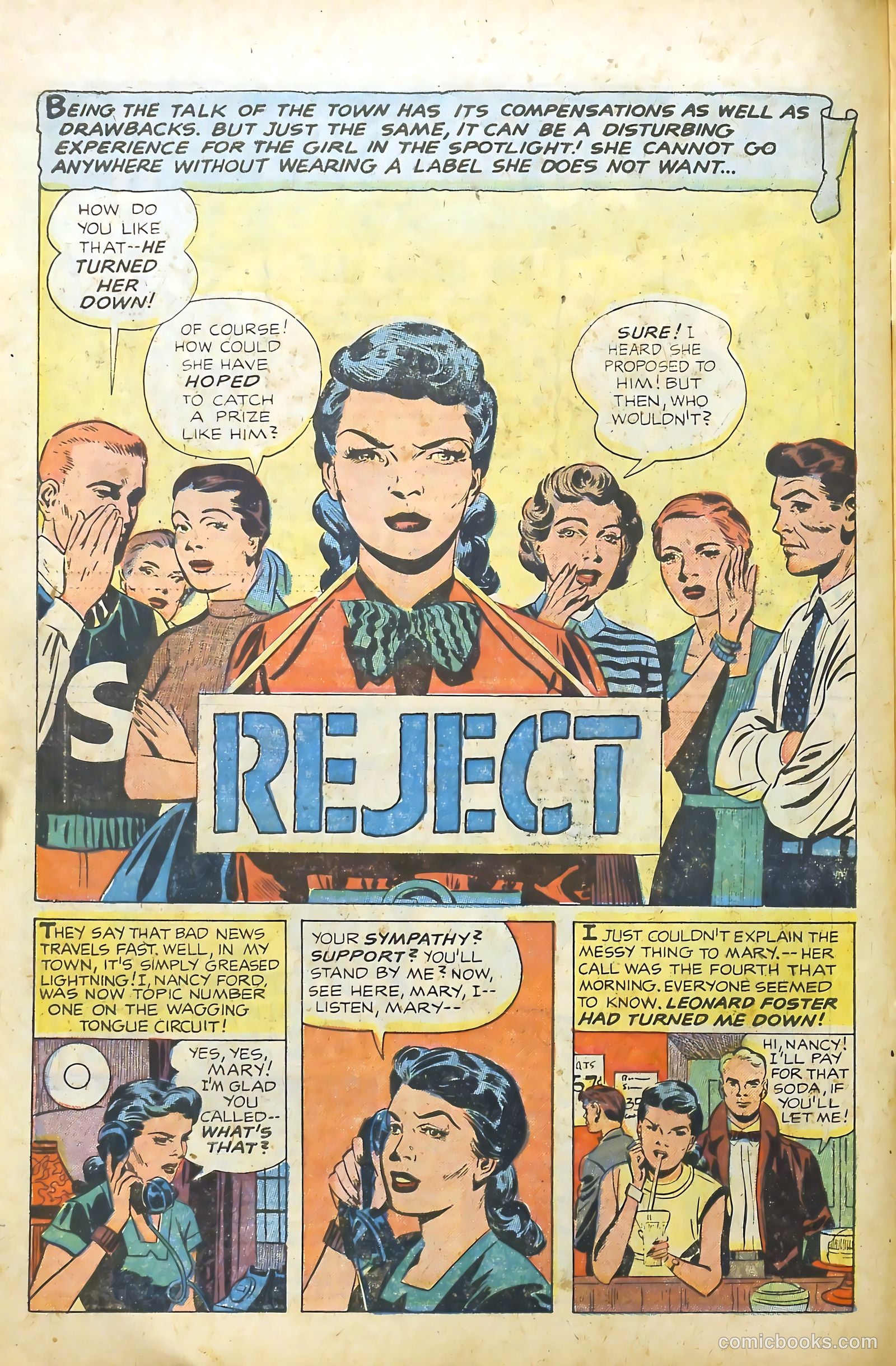 Young Romance #86 (1953) — page 30 of 36
