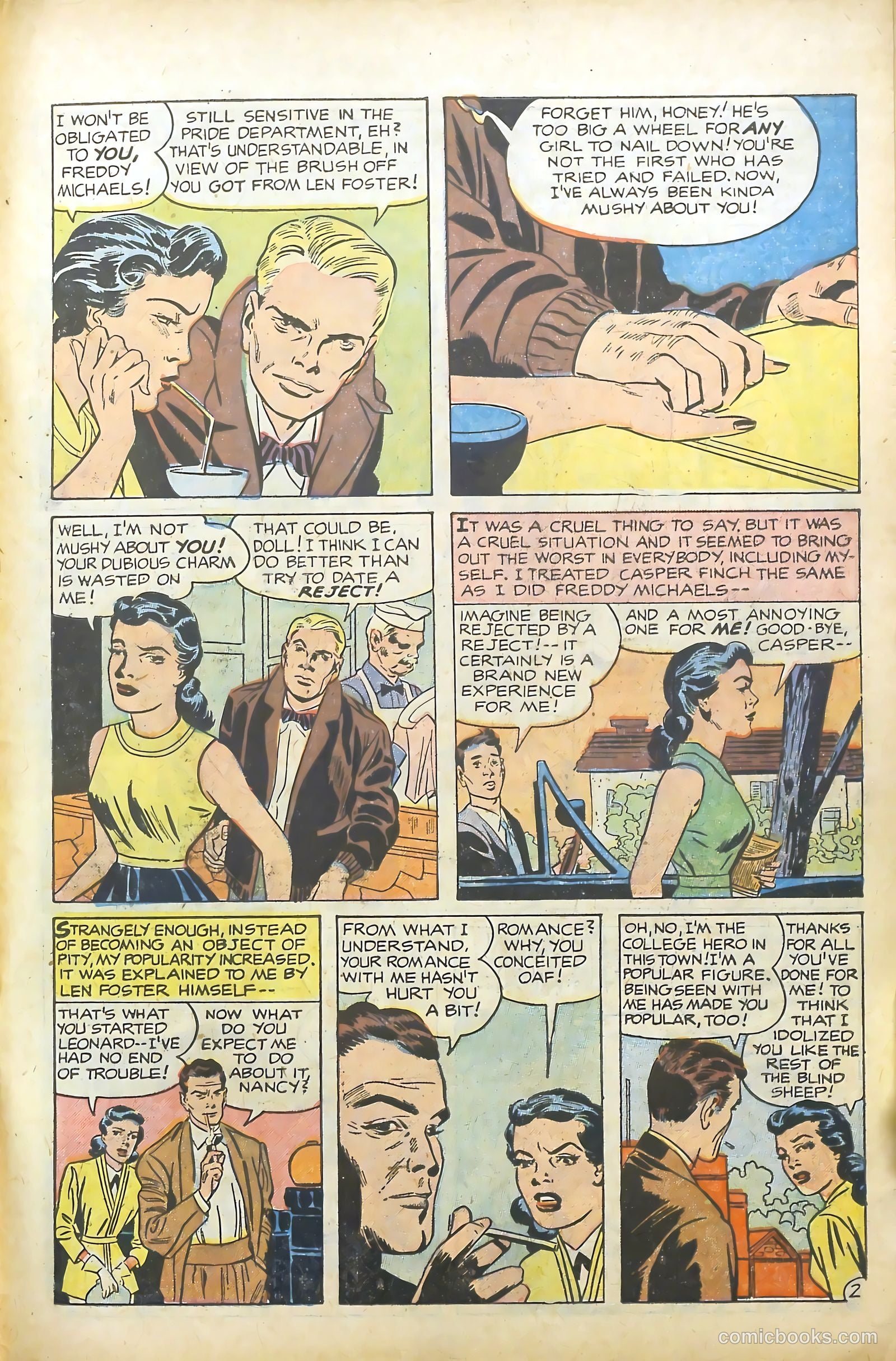 Young Romance #86 (1953) — page 31 of 36