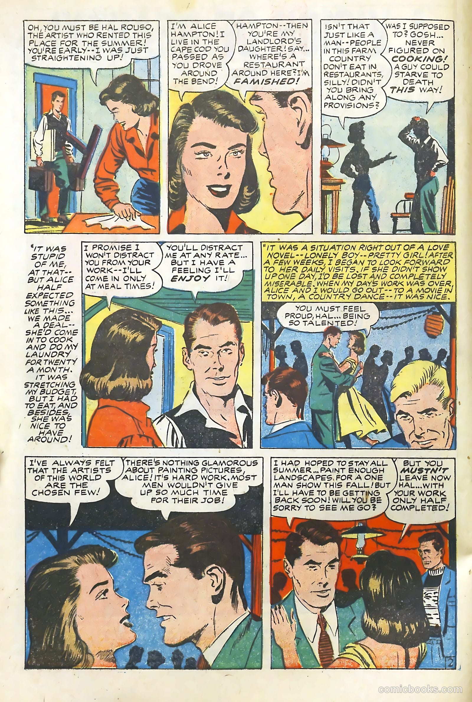 Young Romance #79 (1953) — page 4 of 36