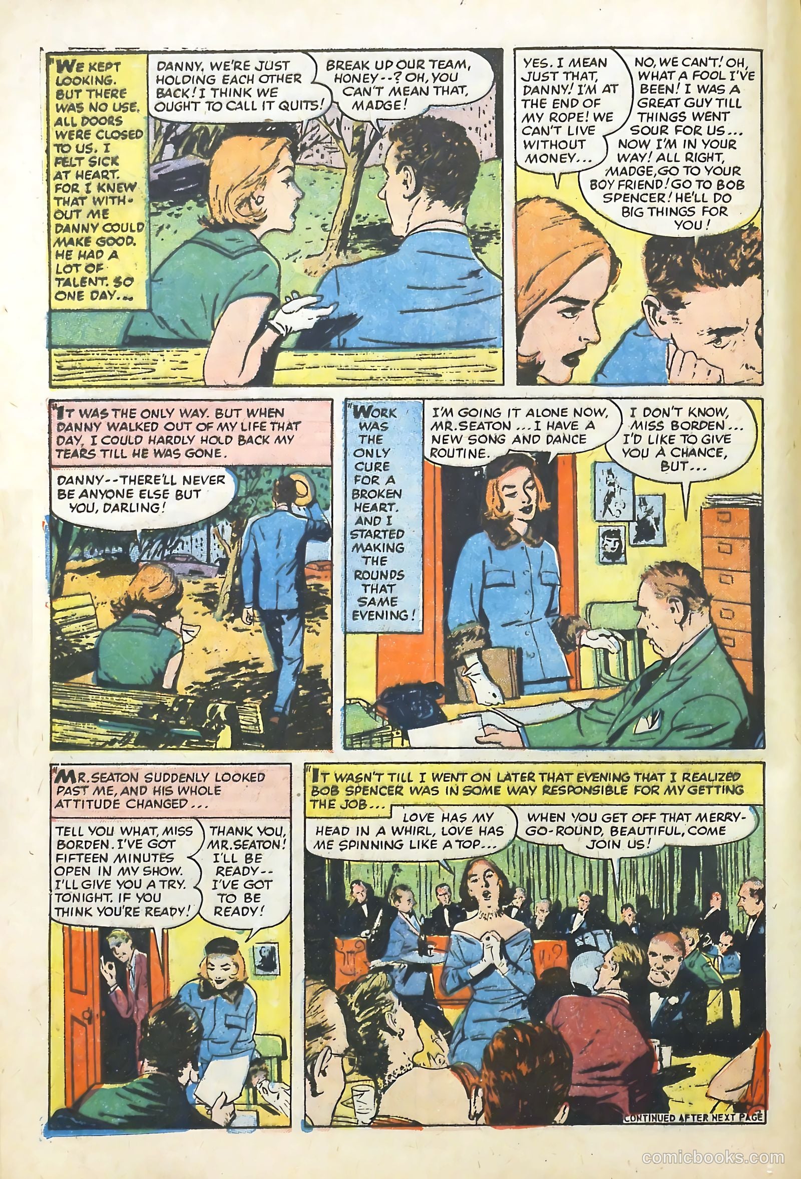 Young Romance #79 (1953) — page 12 of 36