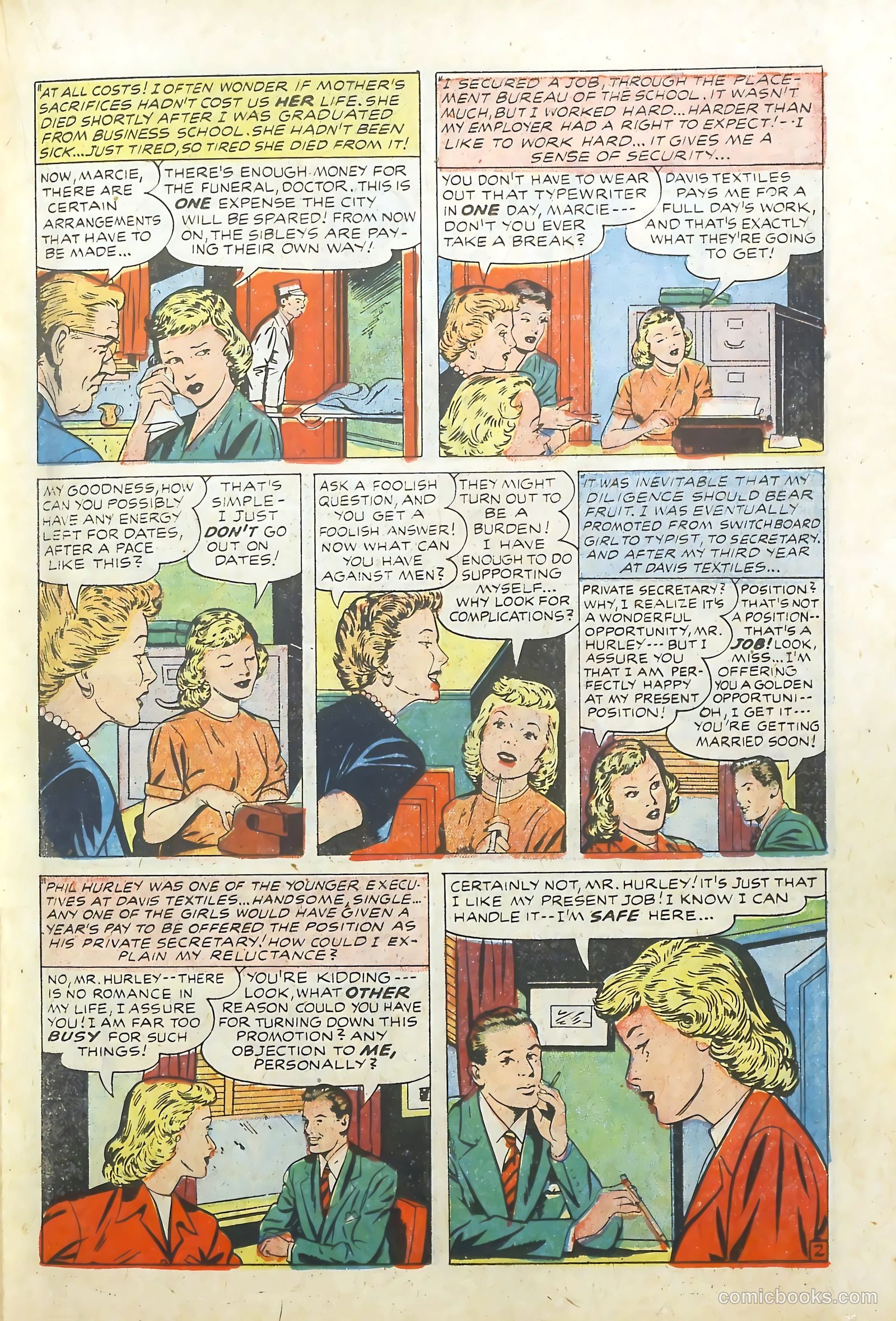 Young Romance #79 (1953) — page 19 of 36
