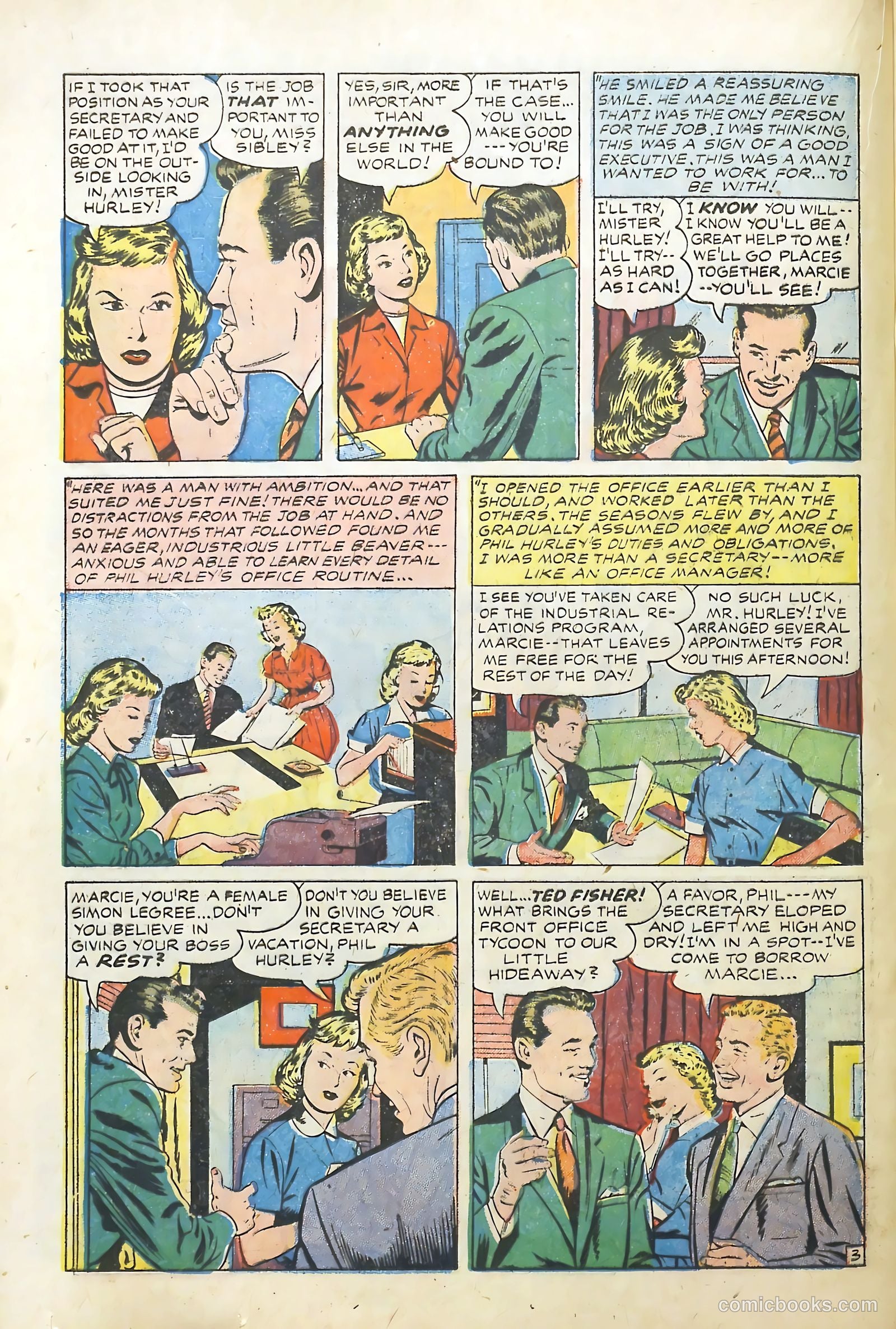 Young Romance #79 (1953) — page 20 of 36
