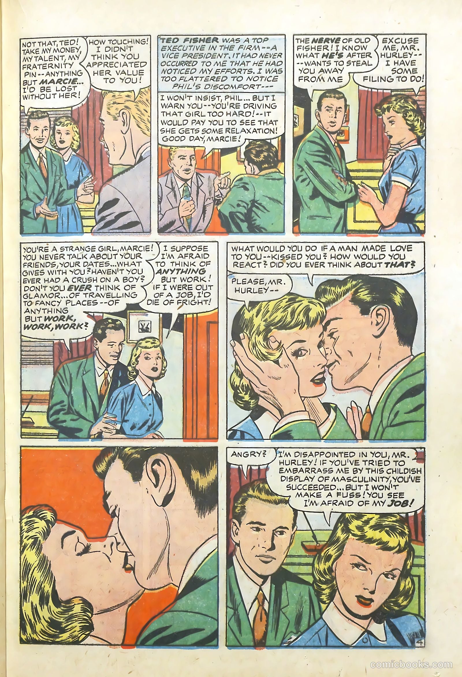 Young Romance #79 (1953) — page 21 of 36