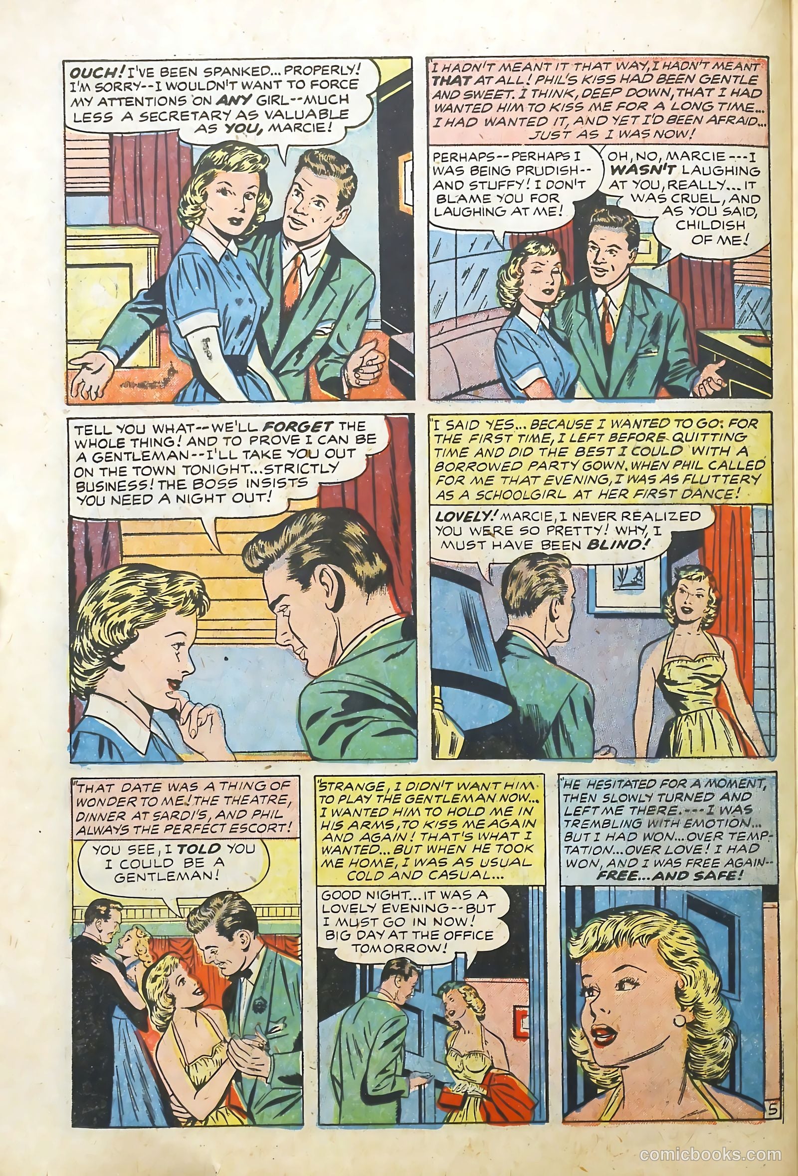 Young Romance #79 (1953) — page 22 of 36