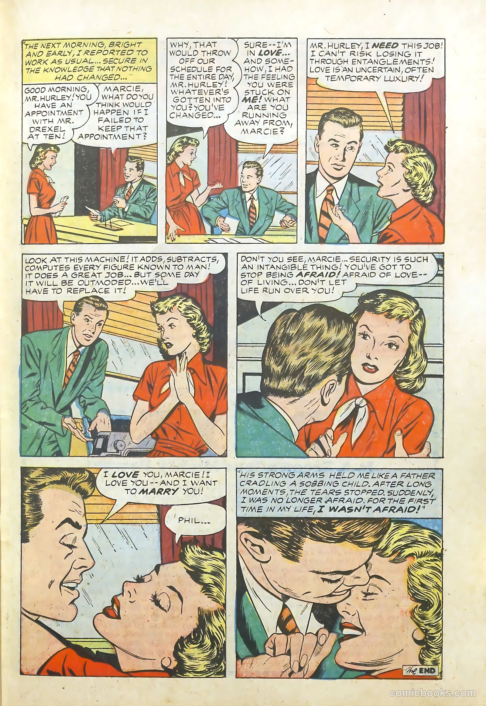 Young Romance #79 (1953) — page 23 of 36