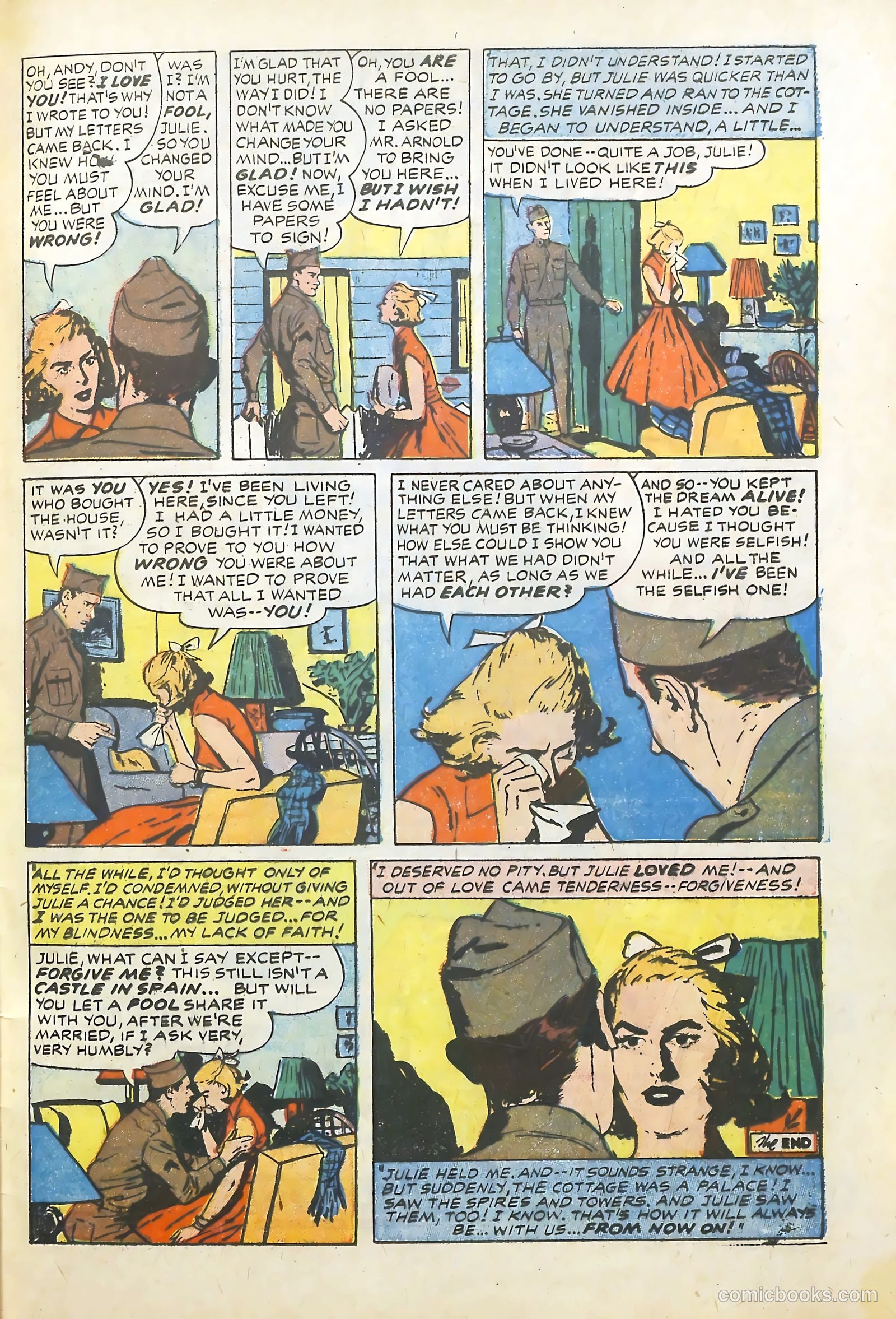 Young Romance #79 (1953) — page 33 of 36