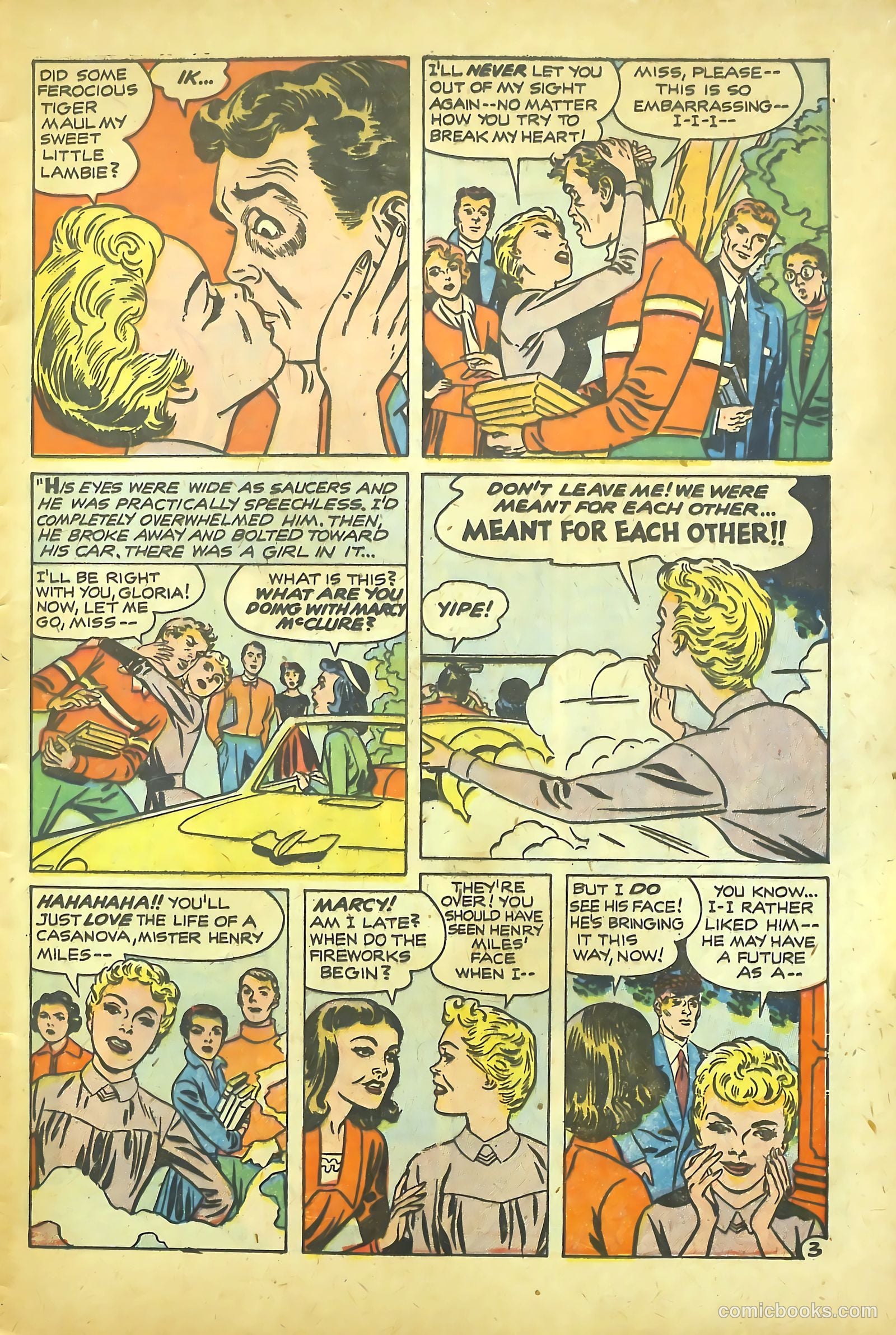 Young Romance #84 (1953) — page 5 of 36